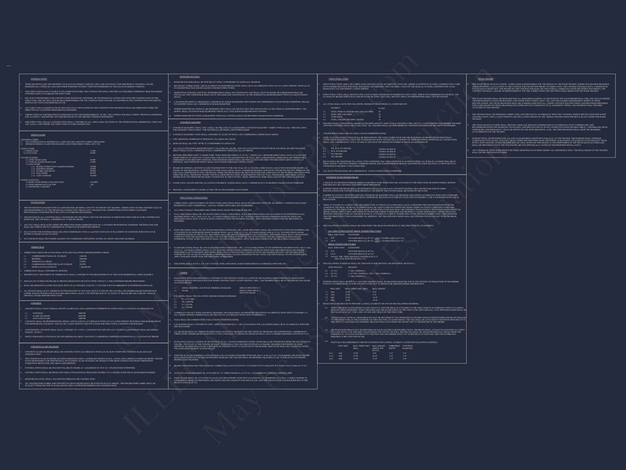 Beach house Plan with Open Floor Plan & Architectural Designs