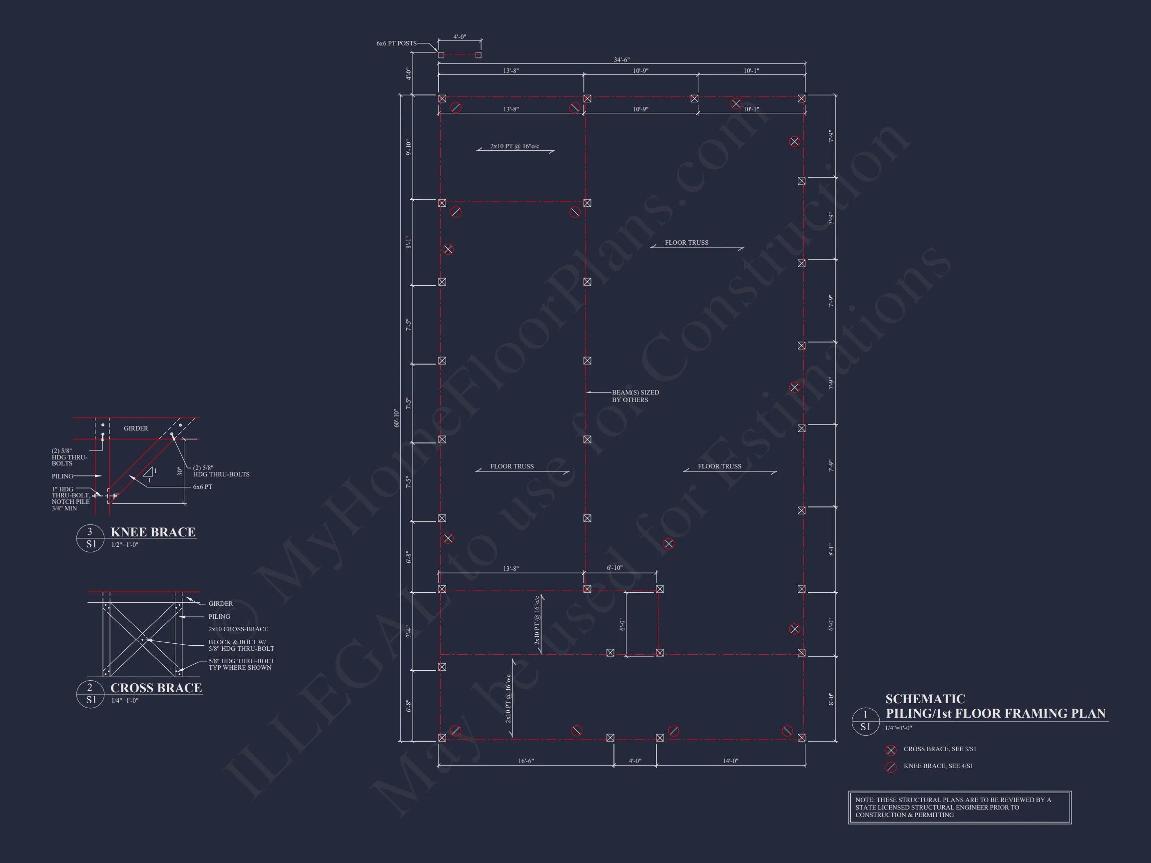17-2149 HOUSE PLAN - Beach House Plan with Open Floor Plan & Architectural Designs 8 Beach house Plan with Open Floor Plan & Architectural Designs
