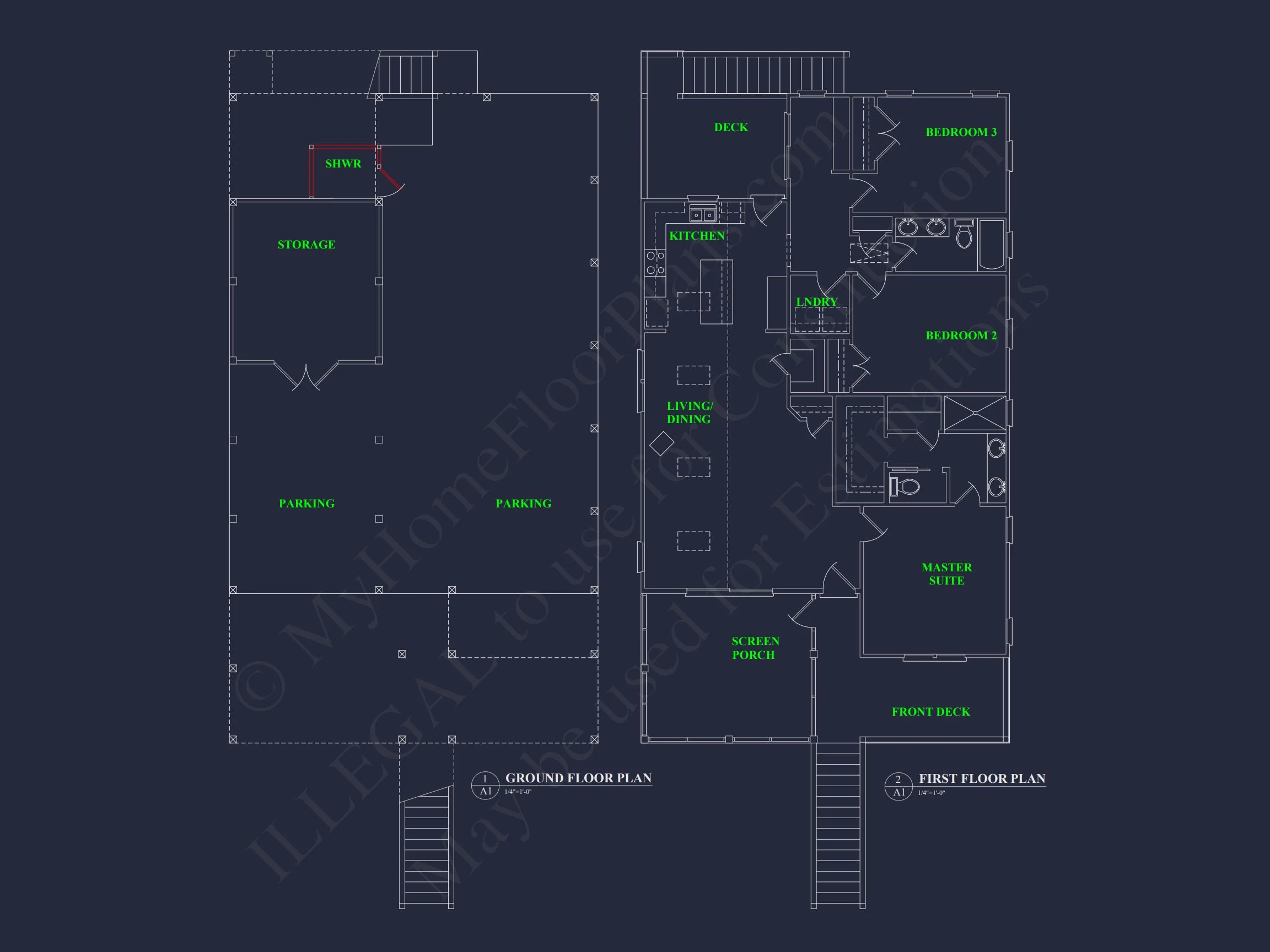 17-2149 HOUSE PLAN - Beach House Plan with Open Floor Plan & Architectural Designs 4 Beach house Plan with Open Floor Plan & Architectural Designs