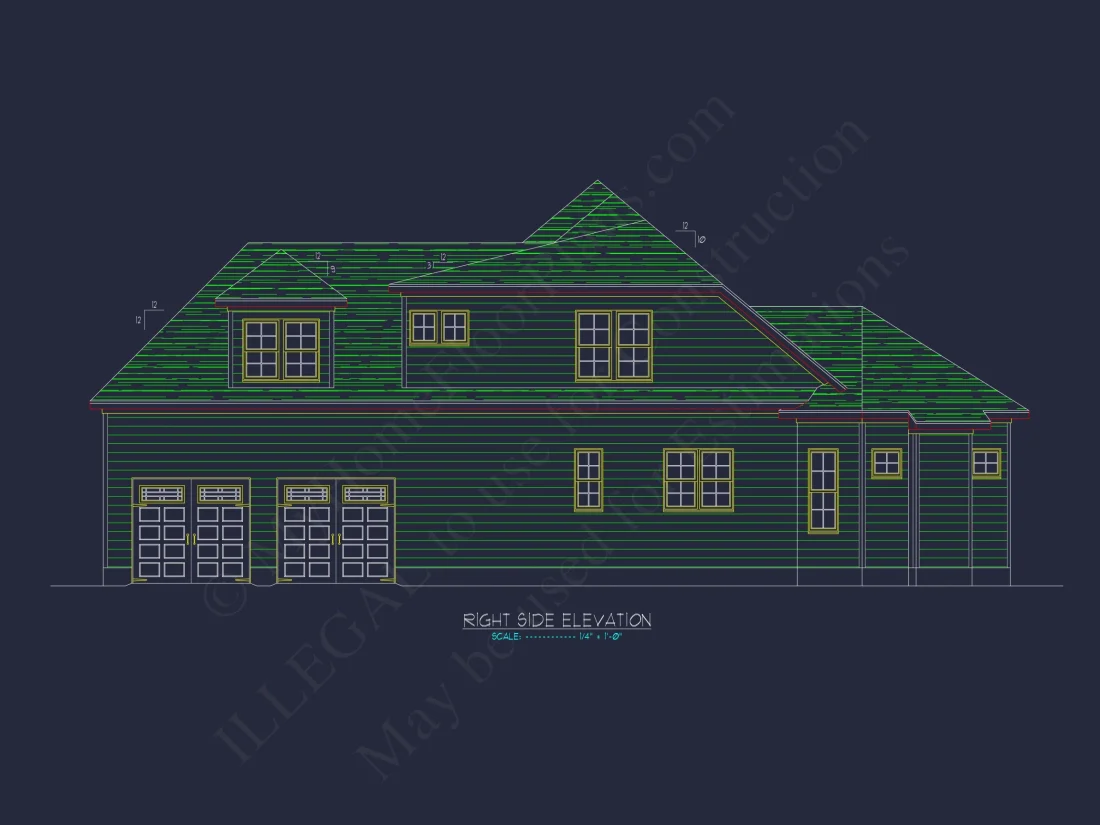 Spacious house Plan: 3 Beds, 2 Baths, CAD Designs & More