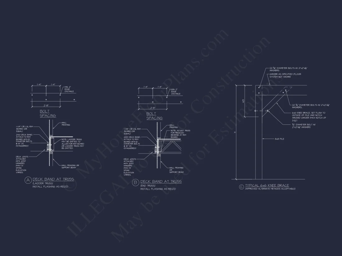 Coastal house Plan with Complete Floor Designs and Blueprints