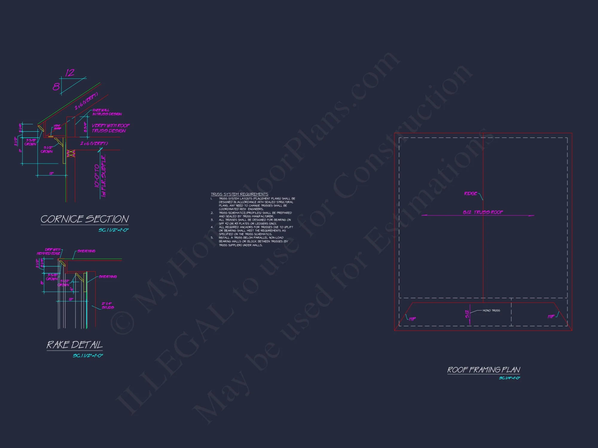 Coastal house Plan with Complete Floor Designs and Blueprints