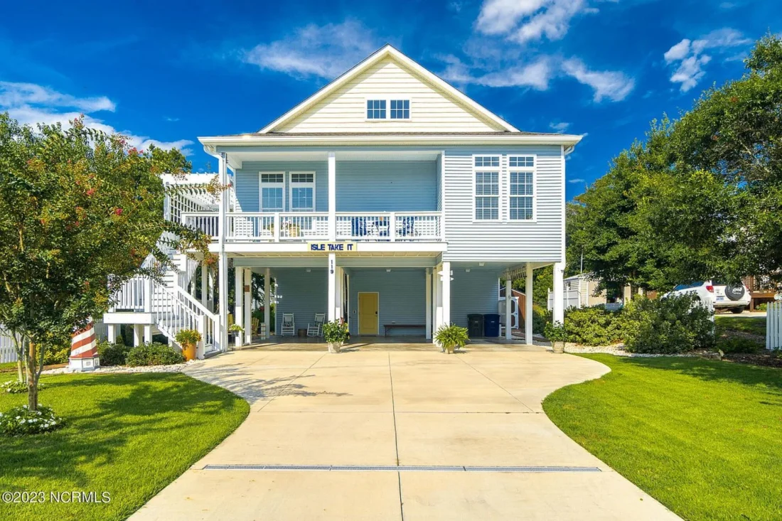 Coastal house Plan with Complete Floor Designs and Blueprints