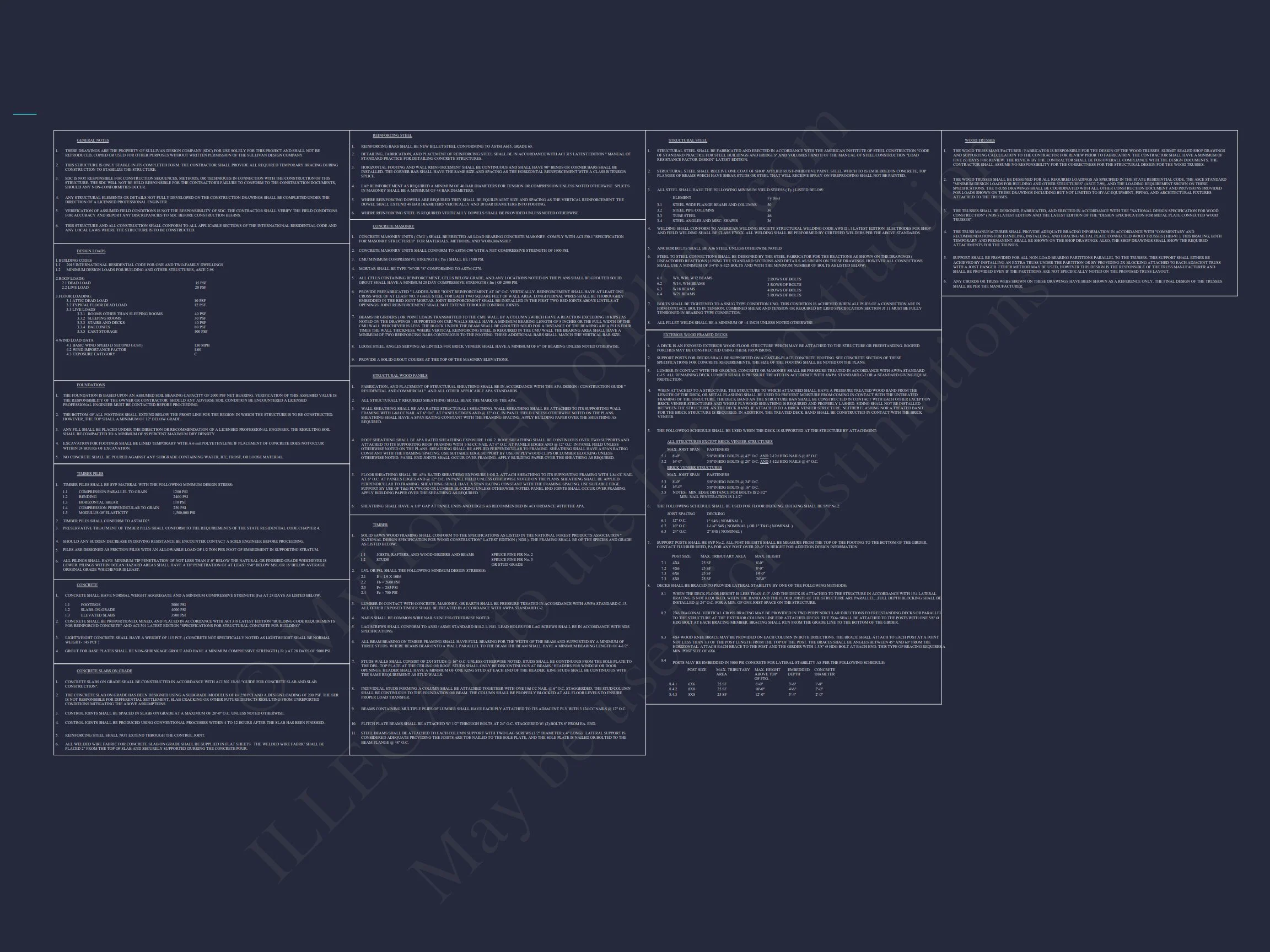 17-1845 HOUSE PLAN - Modern Beach House CAD Blueprint with 2-Story Floor Plan 9 Modern Beach House CAD Blueprint with 2-Story Floor Plan