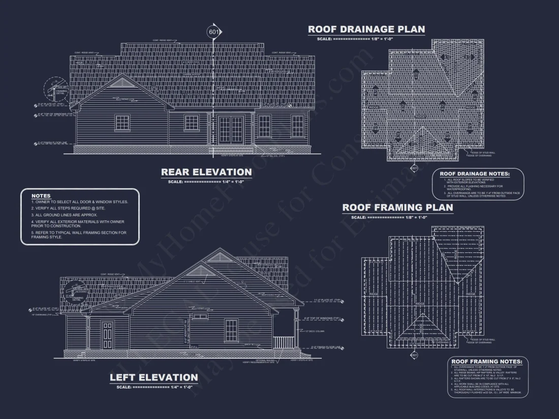 Traditional house Plan with Spacious Floor Layout and CAD Designs