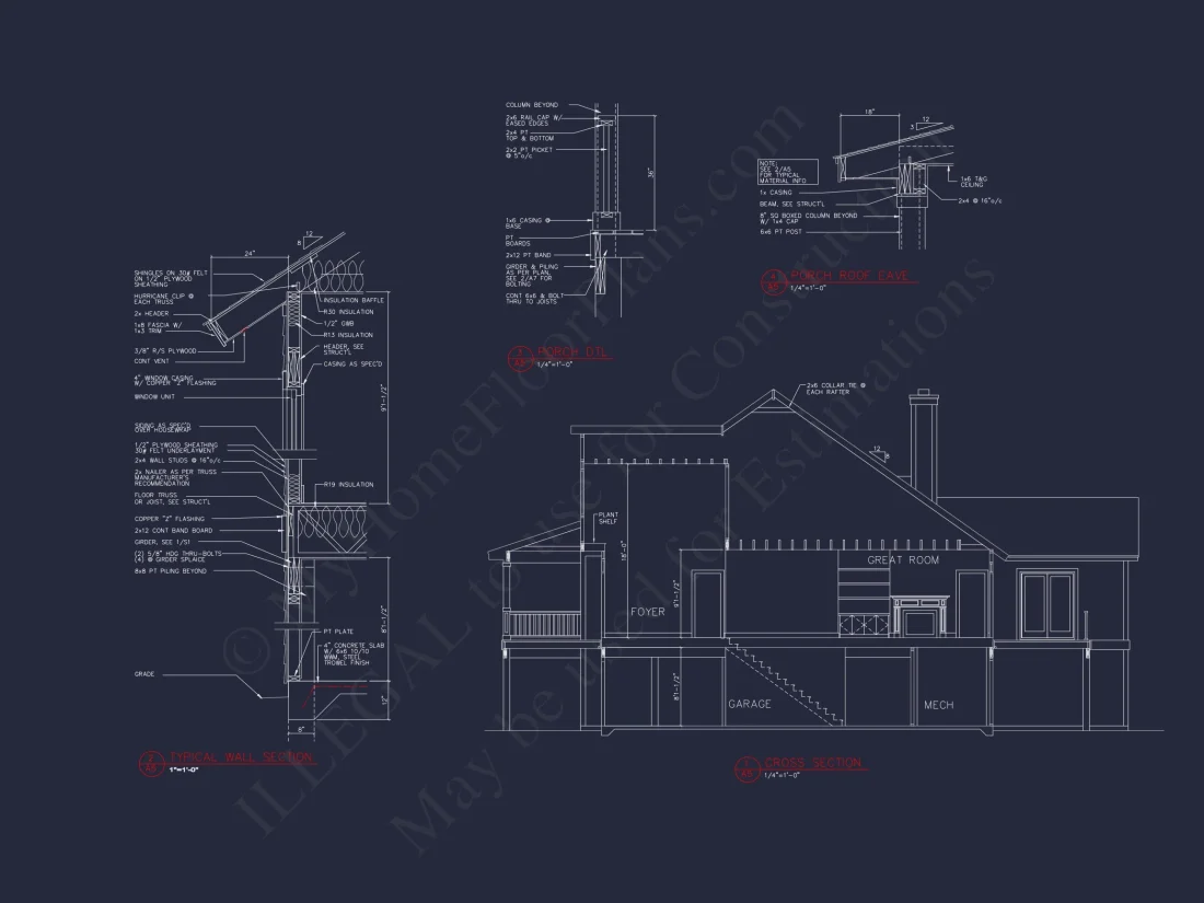 Charming house Plan With Floor Plan and Coastal Designs