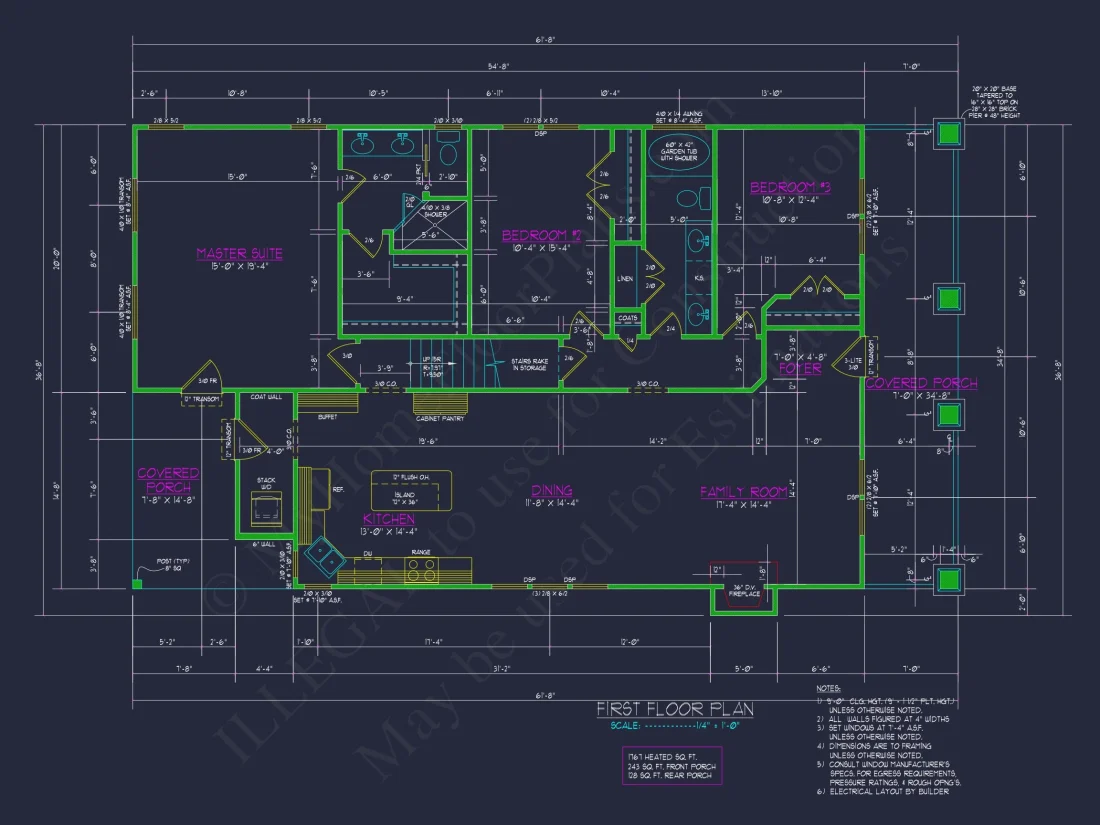 Charming Craftsman house Plan with Open Floor Plan Design