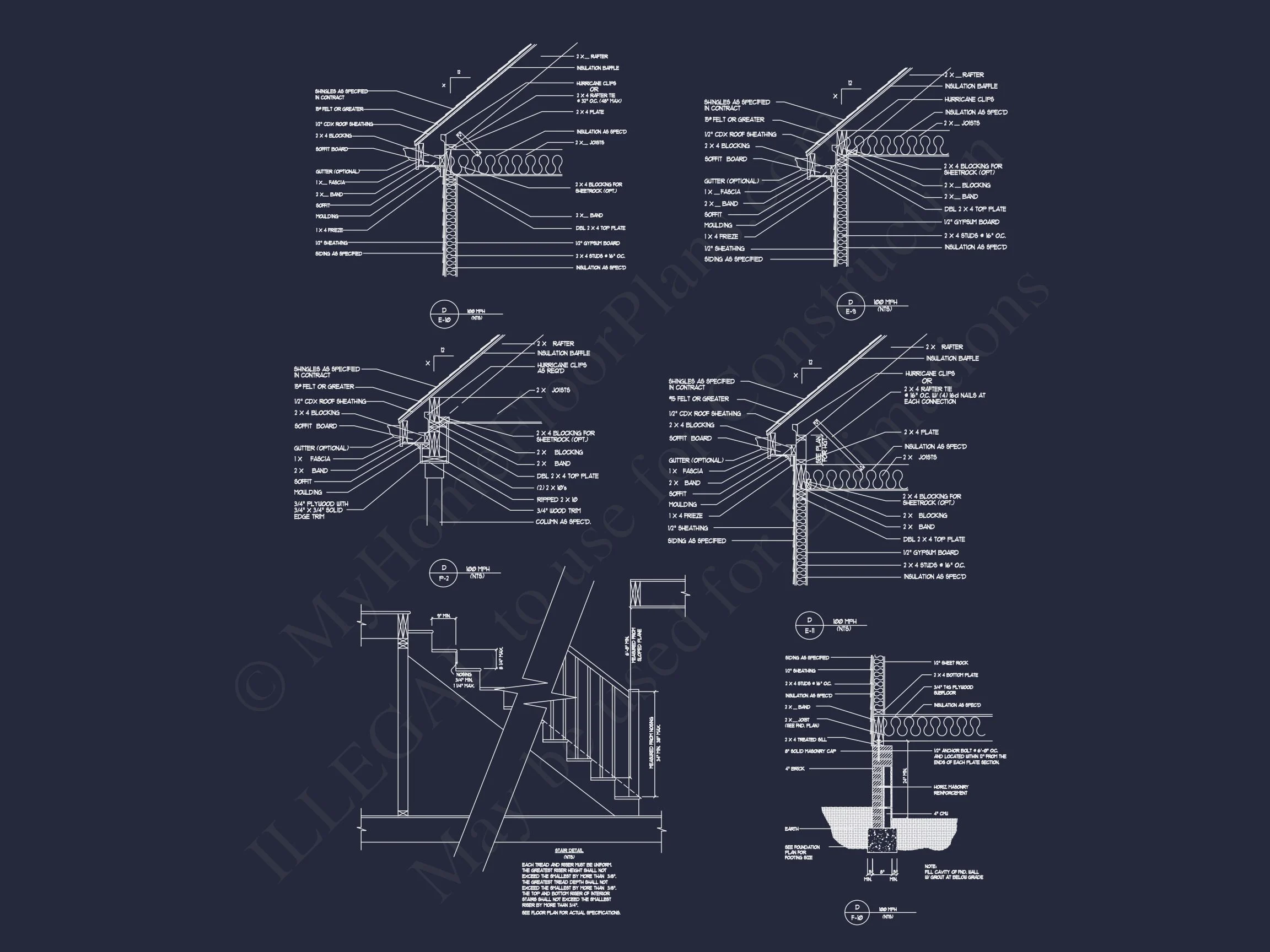 17-1040 HOUSE PLAN - Cape Cod House Plan - 3-Bed, 2-Bath, 1,450 SF 16 Modern Craftsman house Floor Plan with 2-Story Architecture Designs