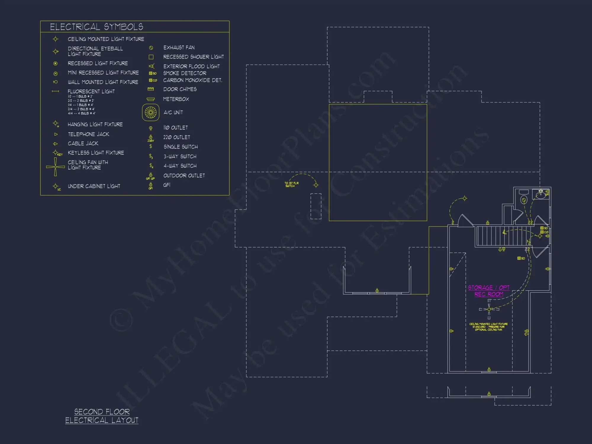 Craftsman house Plan with 2-Story Design and CAD Blueprint