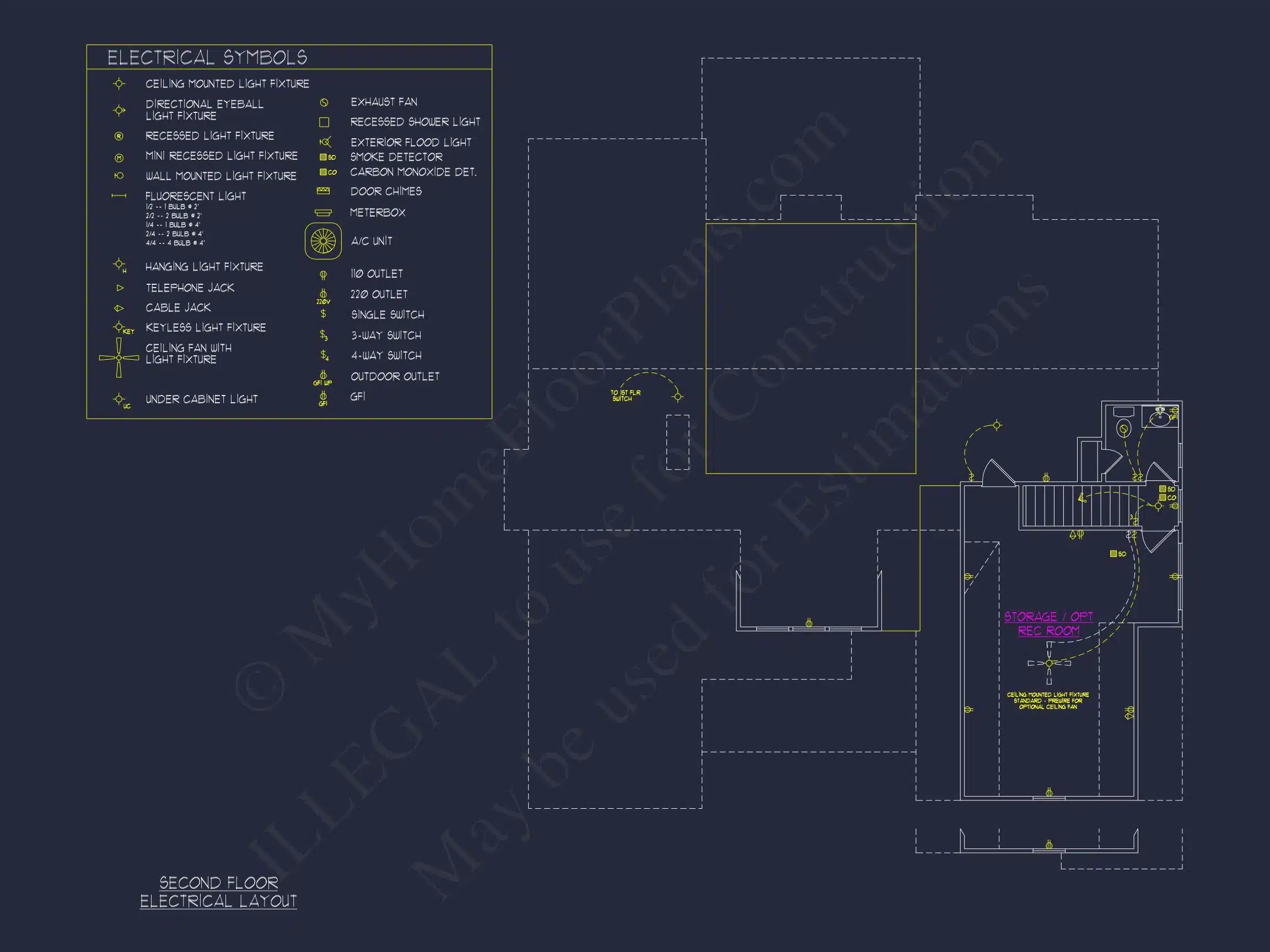 Craftsman house Plan with 2-Story Design and CAD Blueprint