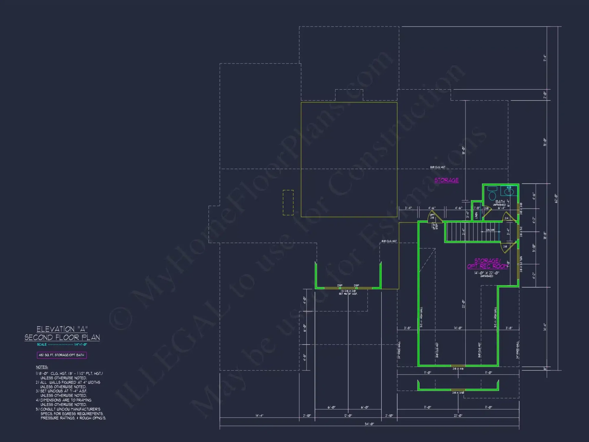 Craftsman house Plan with 2-Story Design and CAD Blueprint