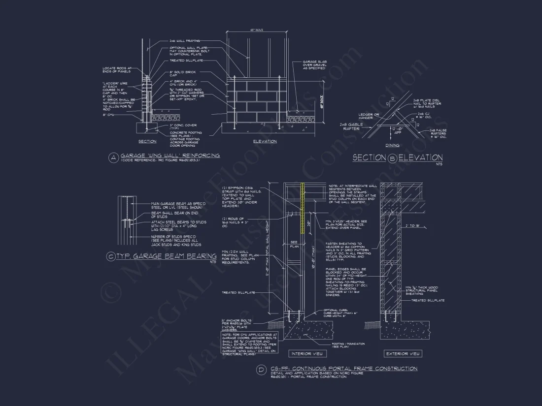 Craftsman house Plan with Spacious Garage and Open Floor Design