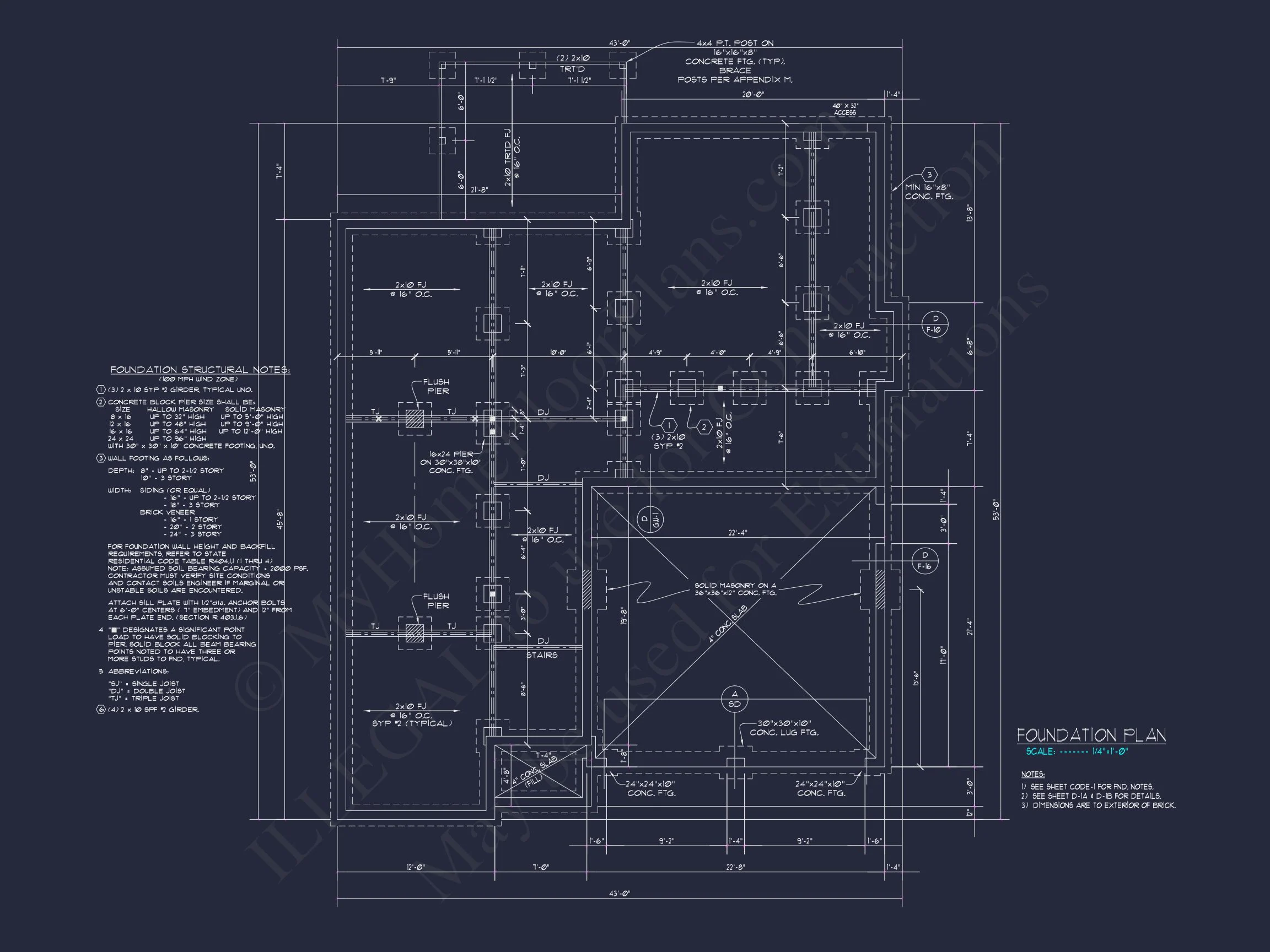 16-1693 HOUSE PLAN - Traditional Home Plan - 3-Bed, 2-Bath, 1,450 SF 7 Craftsman house Plan with Spacious Garage and Open Floor Design