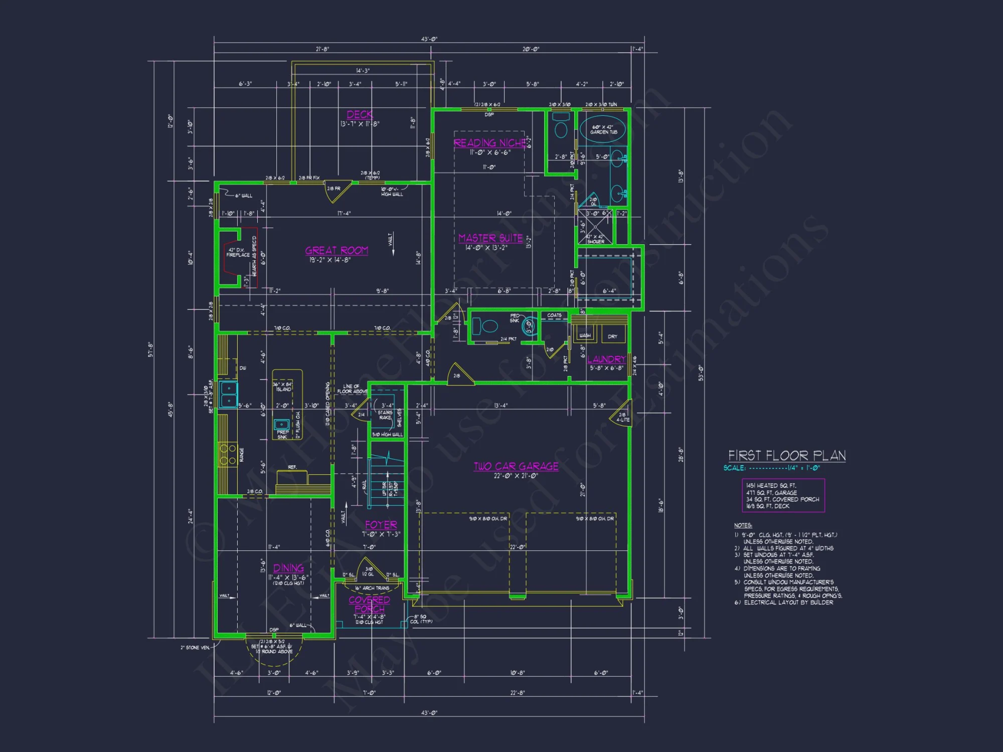 Craftsman house Plan with Spacious Garage and Open Floor Design
