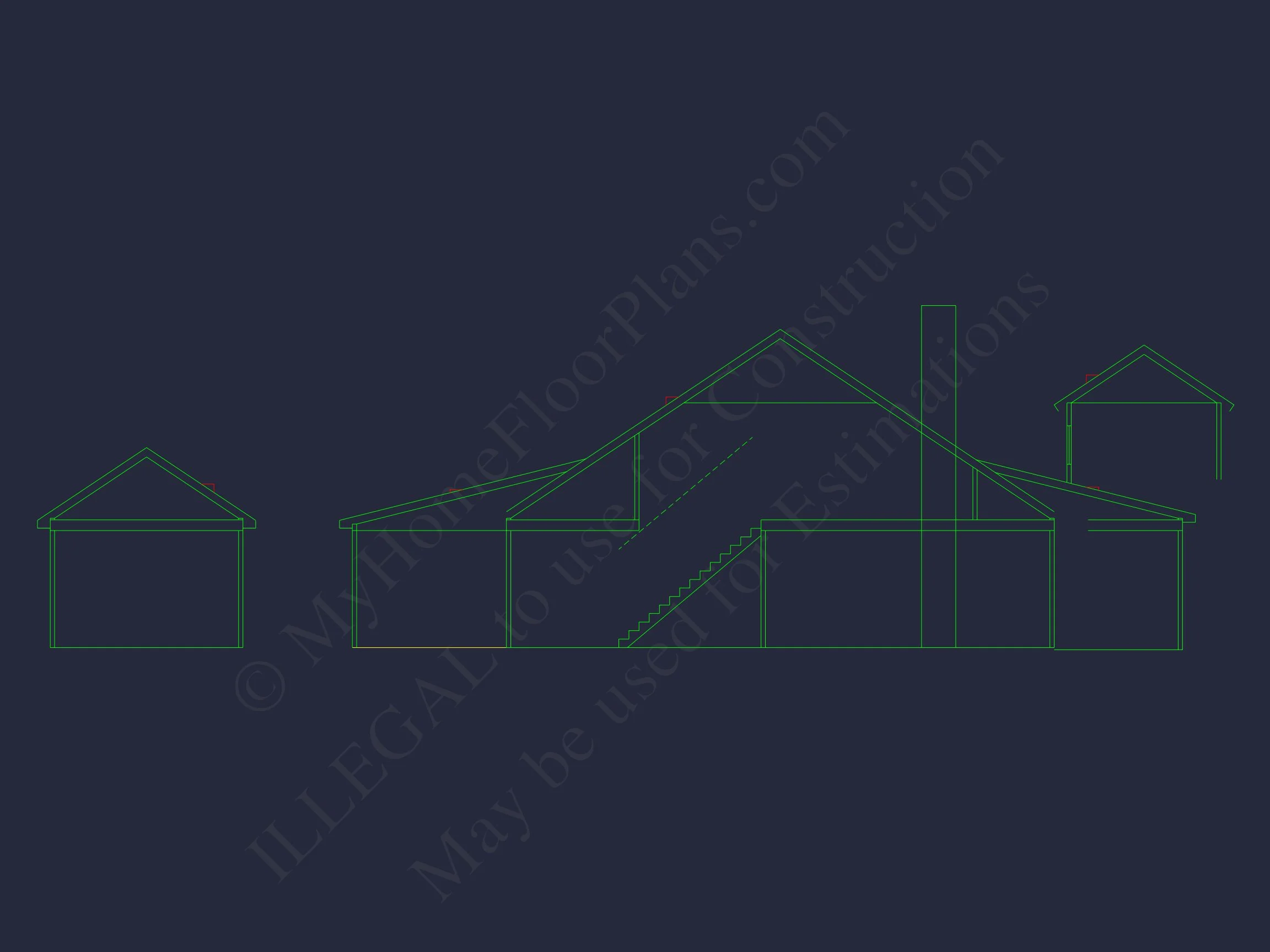 16-1692 HOUSE PLAN - Traditional Cottage Home Plan - 3-Bed, 2-Bath, 1,600 SF 12 Craftsman house Plan with Spacious Floor Layout and Detailed CAD Designs