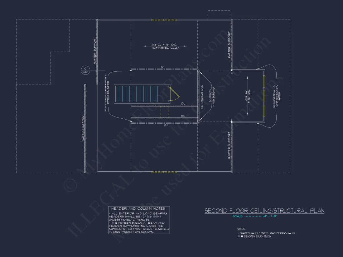 Craftsman house Plan with Spacious Floor Layout and Detailed CAD Designs