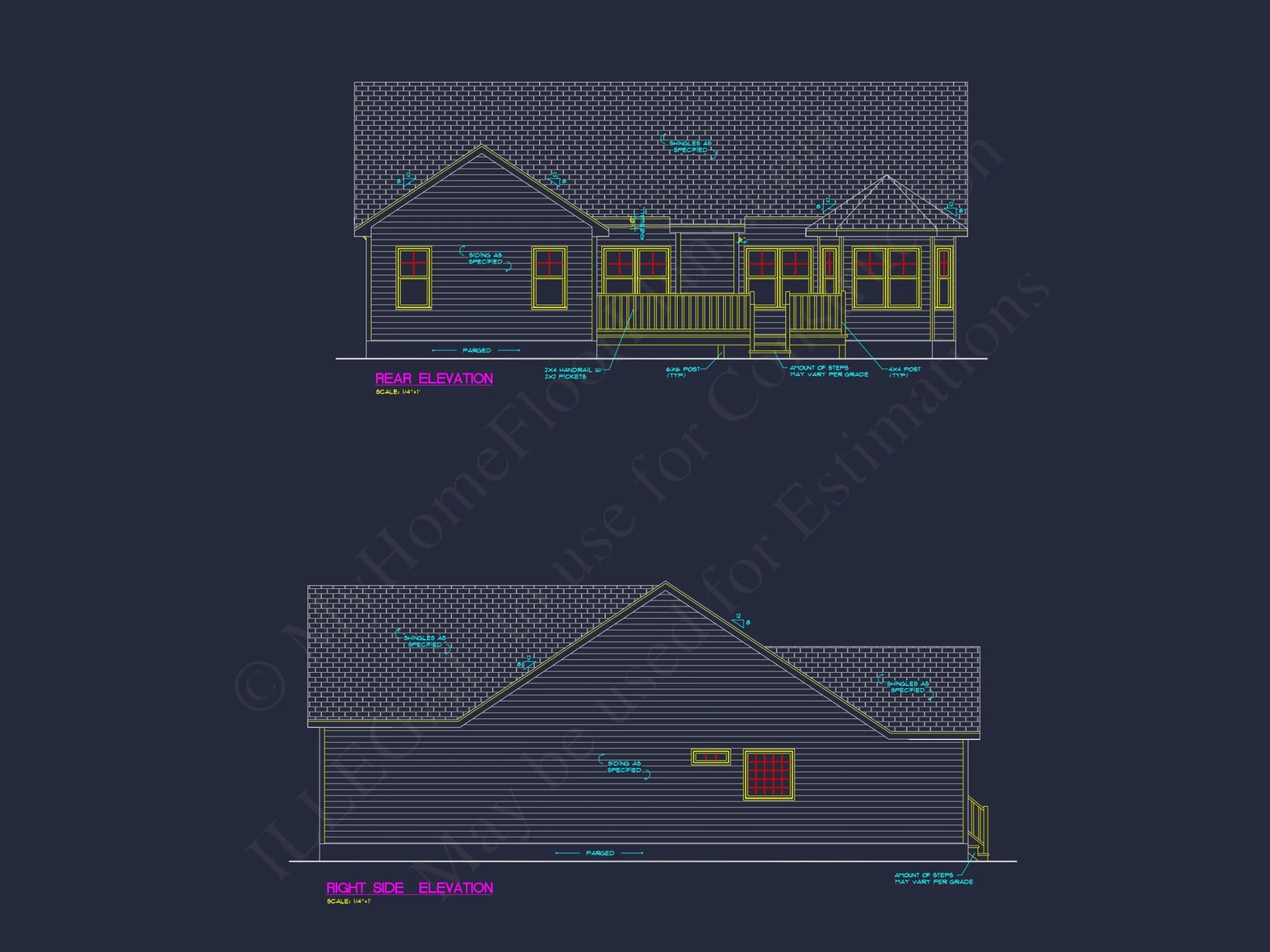 Elegant house Plan: Floor and Blueprint Designs for Architectural Excellence