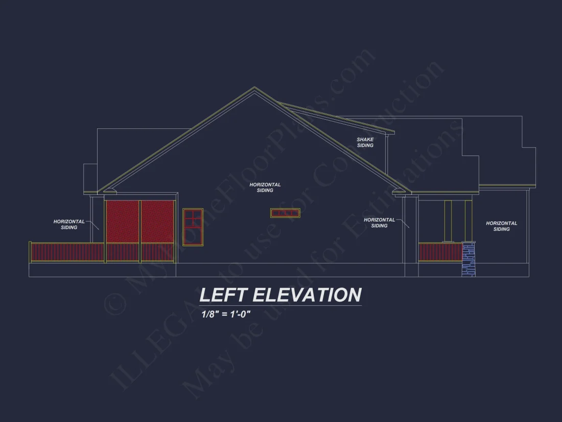 Custom house Plan with Open Floor Layout & 3 Bedrooms