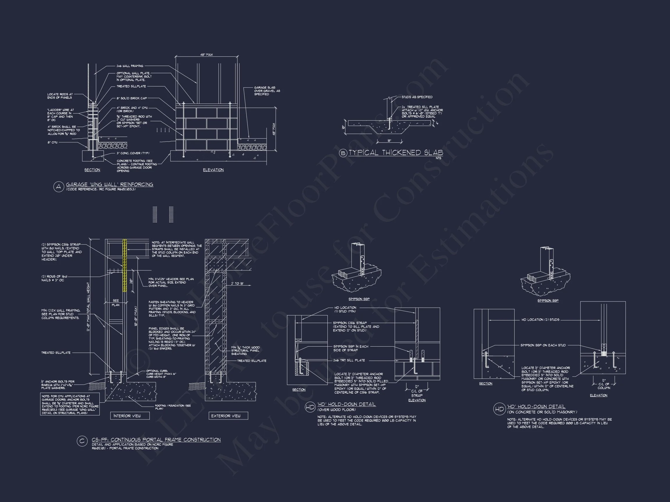 Craftsman house Plan with 1.5 Floors, Open Floor Layout