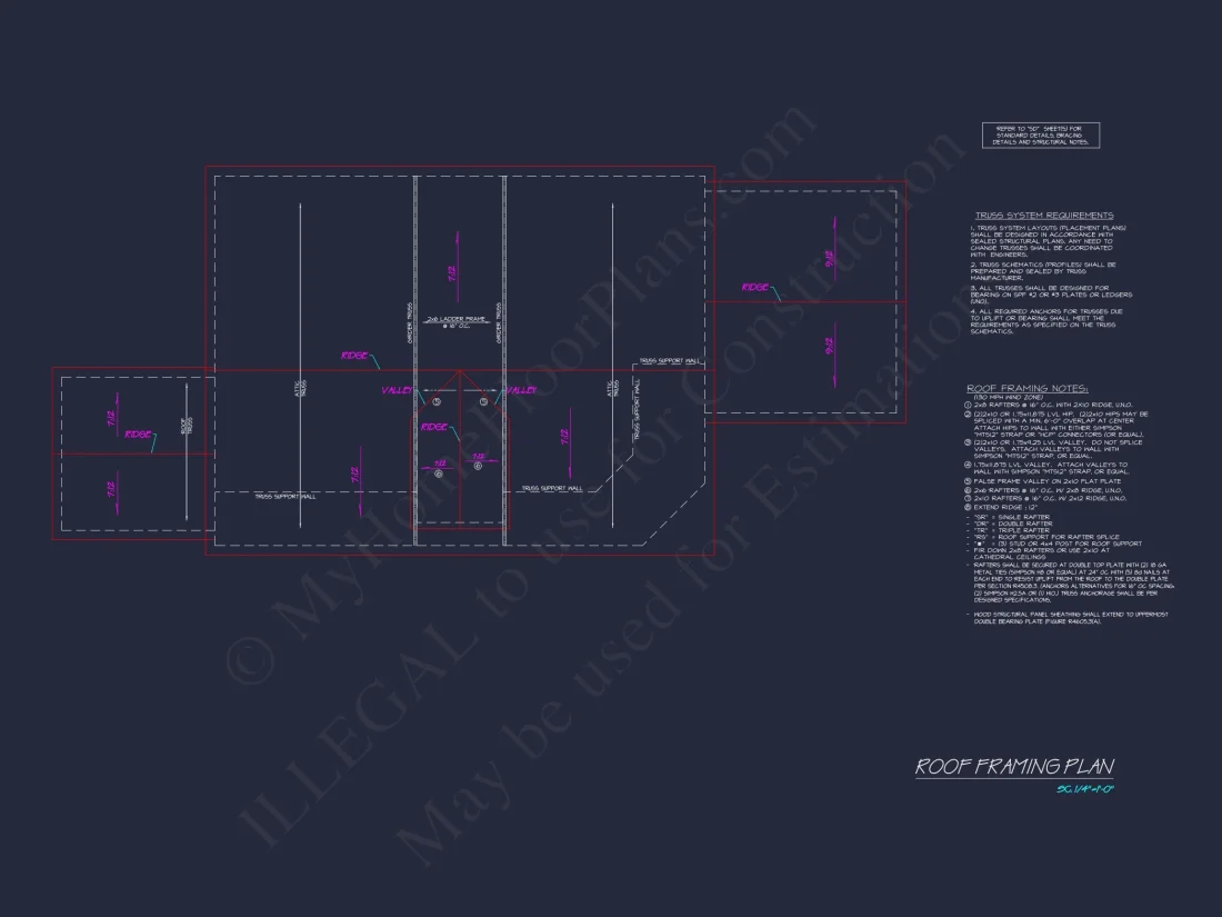 Craftsman house Plan with 2 Story Floor Plan & CAD Designs