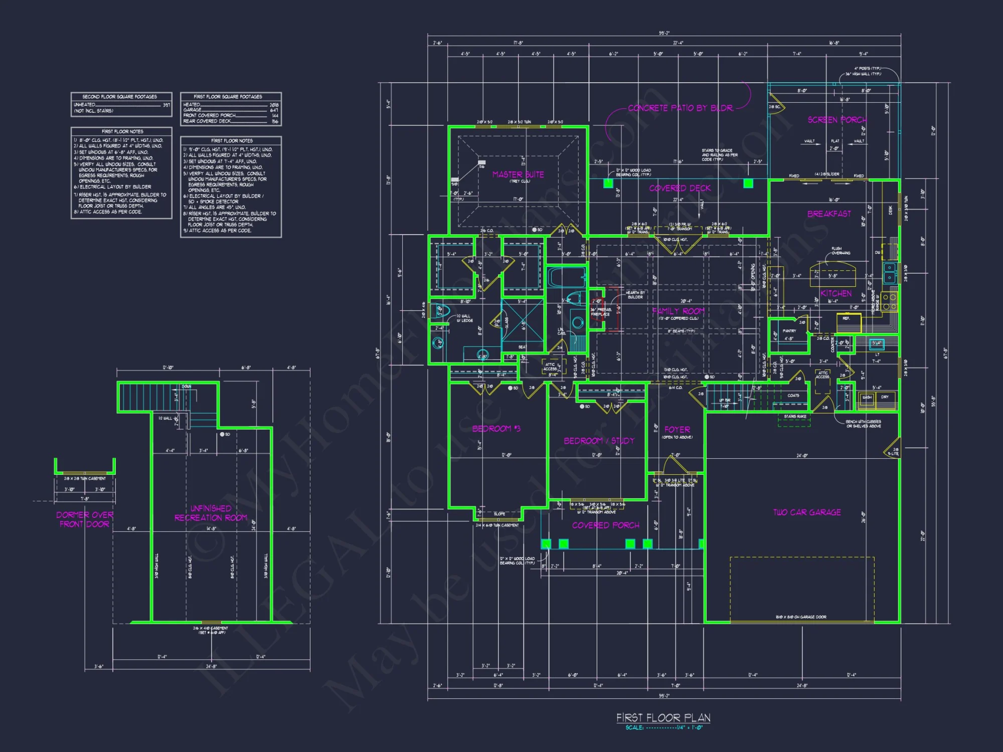 Modern Craftsman house Plan with Spacious Features and Options