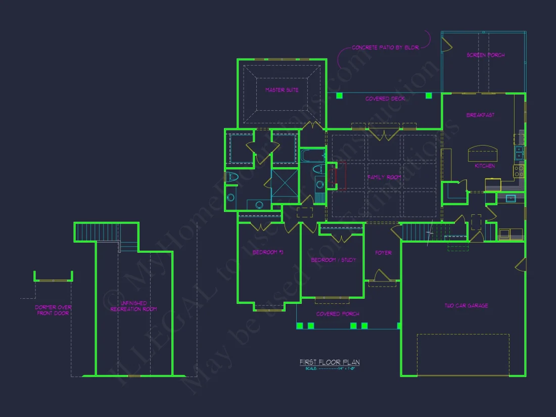 Modern Craftsman house Plan with Spacious Features and Options