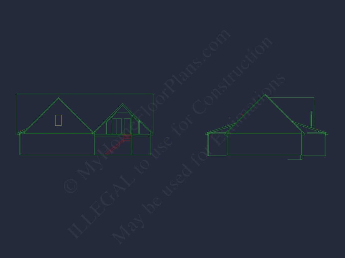 Elegant house Plan with Spacious Floor Plan and Modern Designs