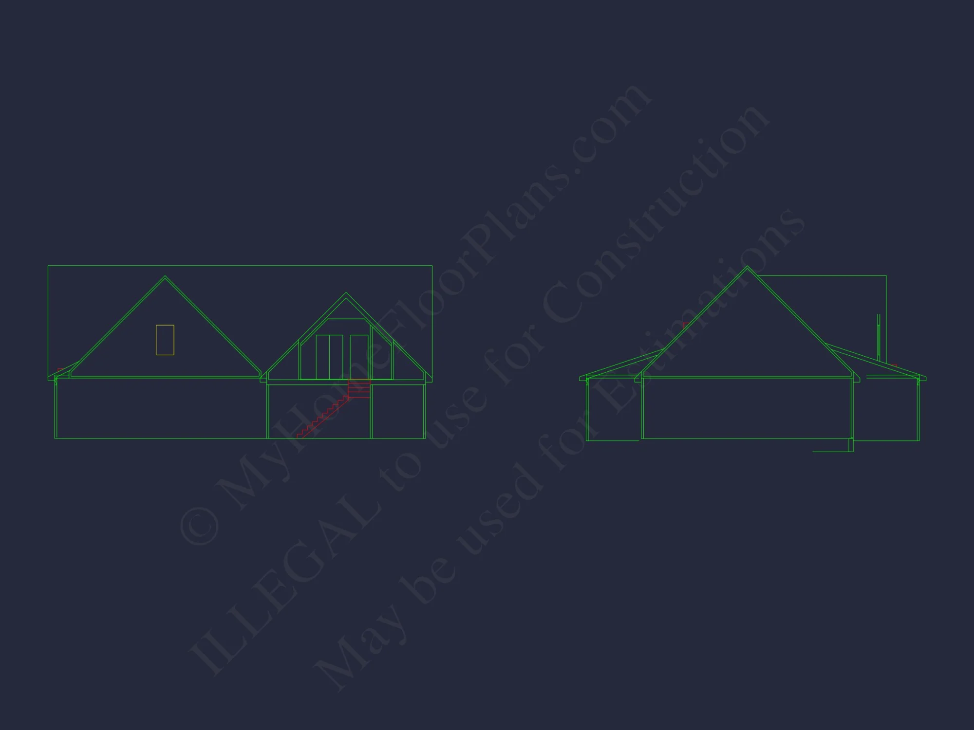 Elegant house Plan with Spacious Floor Plan and Modern Designs