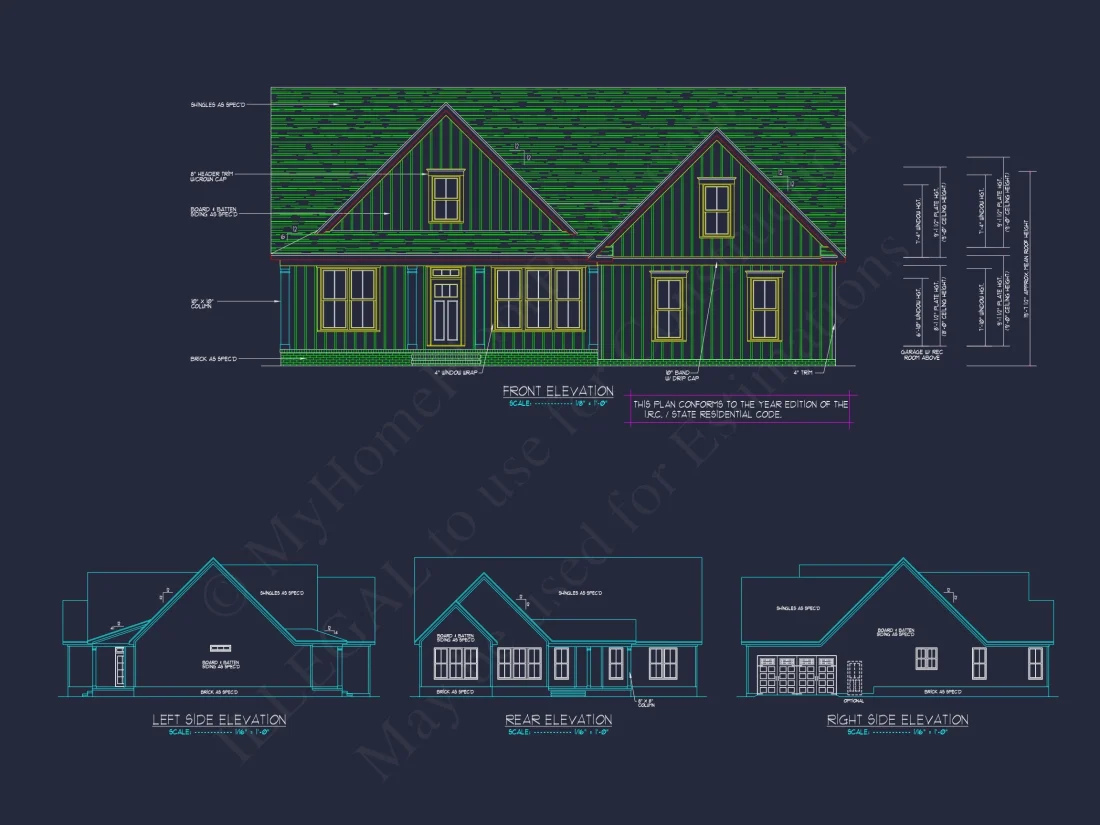 Elegant house Plan with Spacious Floor Plan and Modern Designs