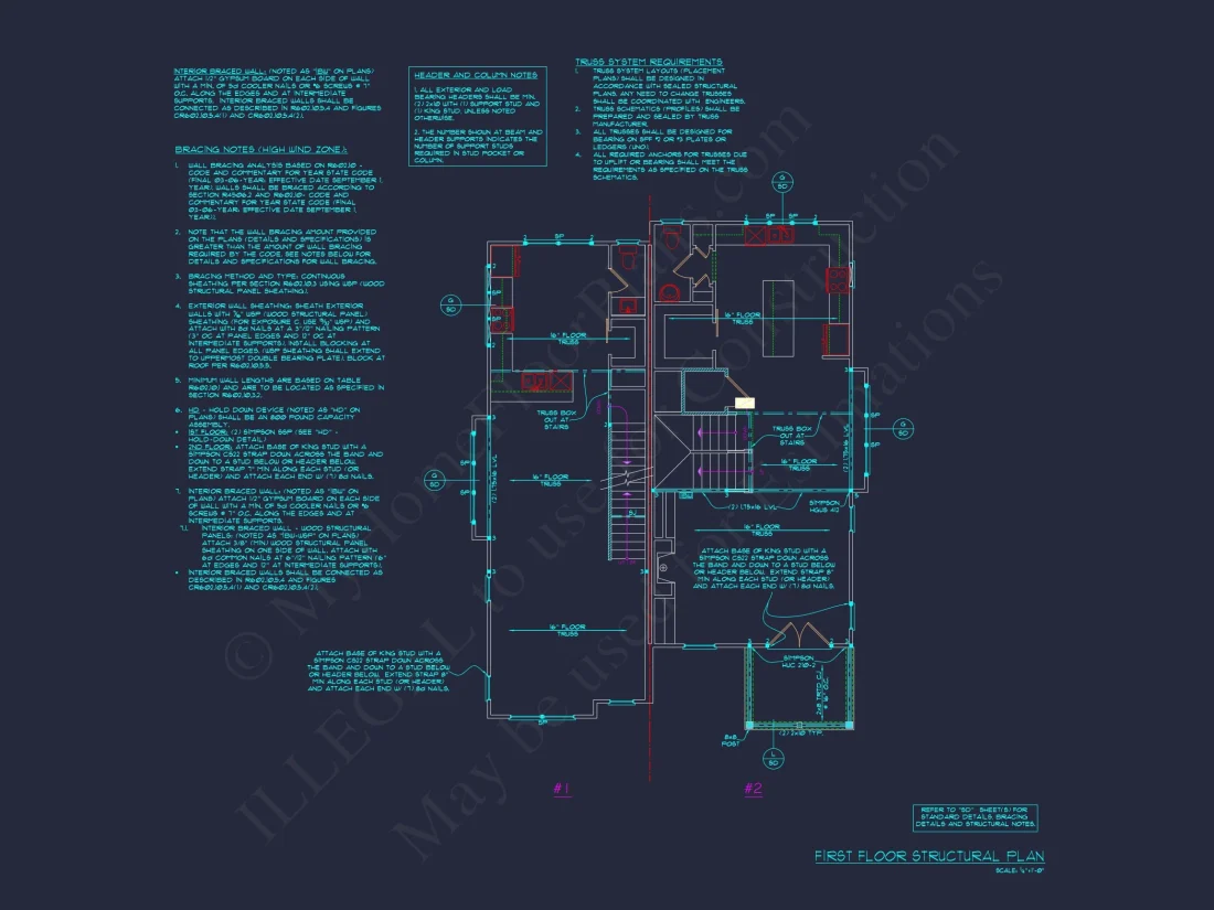 Spacious Duplex house Plans with Architectural Designs Blueprint