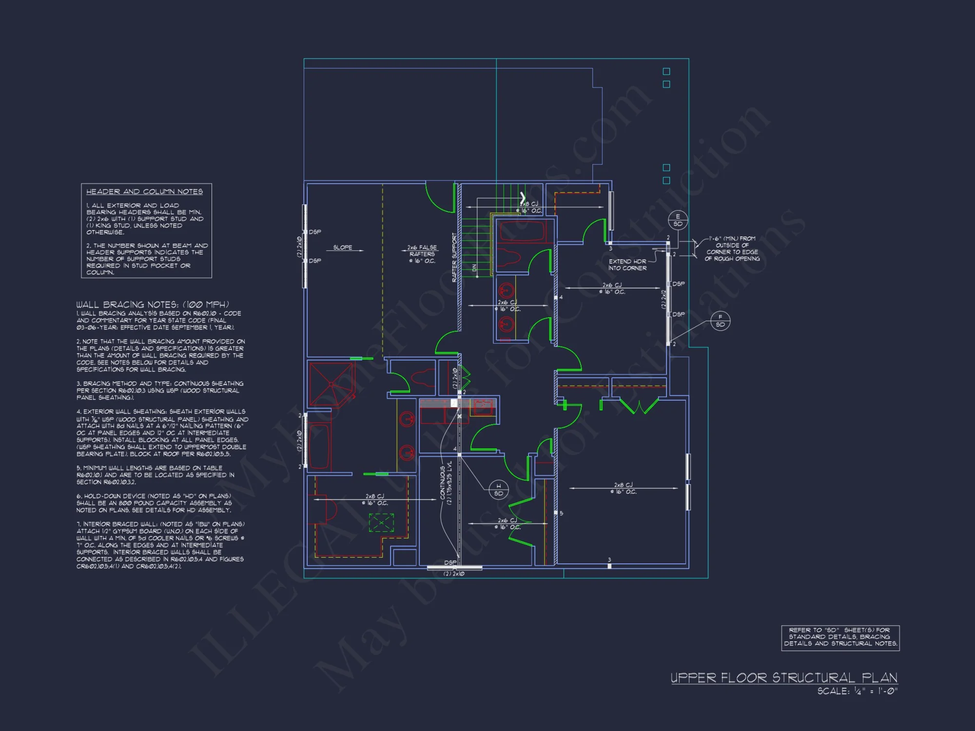 Craftsman house Plan with 4 Bedrooms and Vaulted Designs
