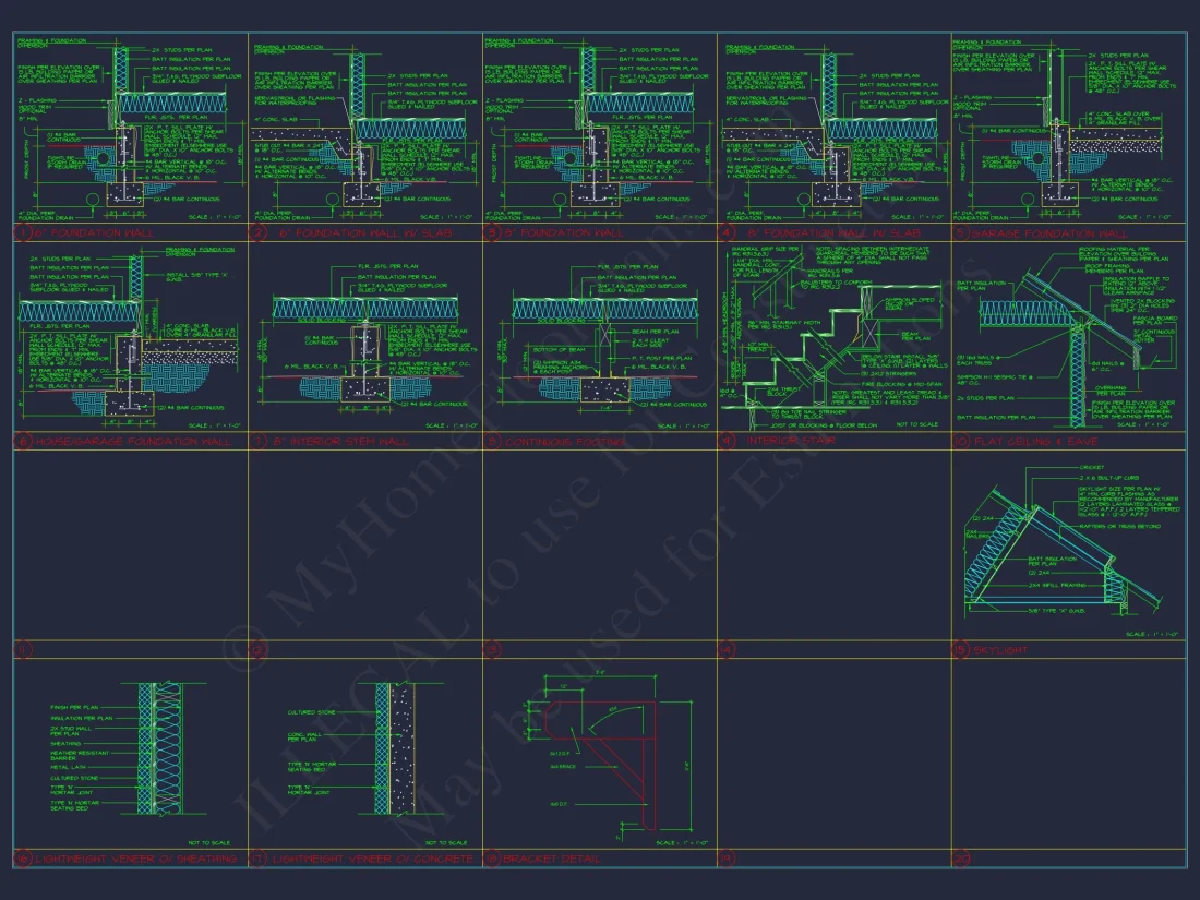 Craftsman house Plan with 4 Bedrooms and Vaulted Designs