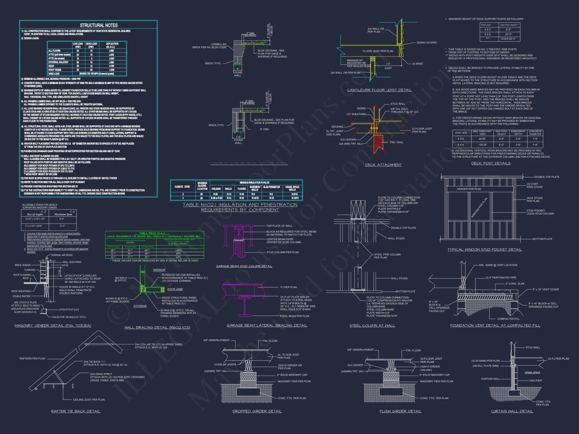Spacious 3-Bedroom house Plan with Blueprint and CAD Designs