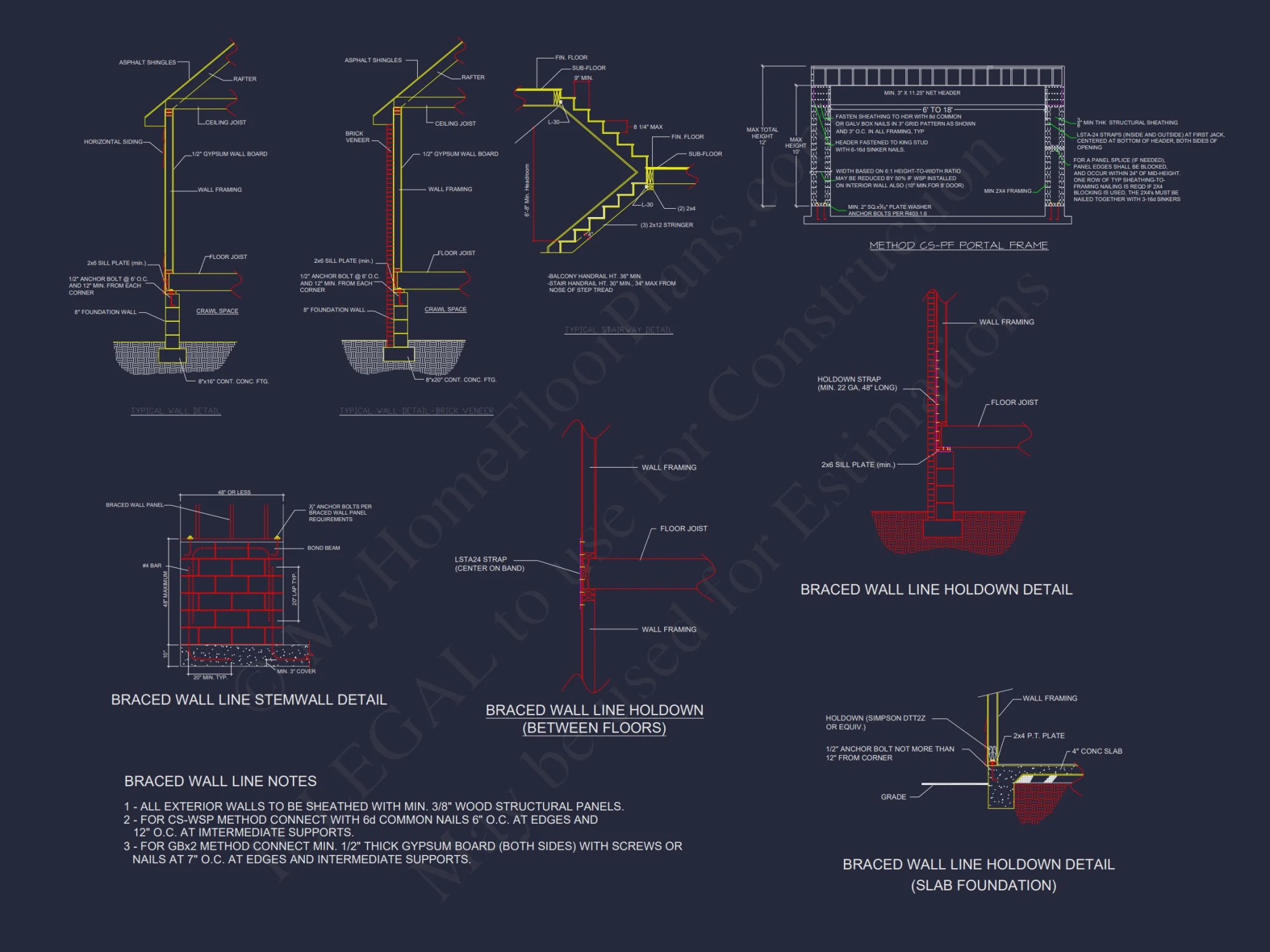 Spacious 3-Bedroom house Plan with Blueprint and CAD Designs
