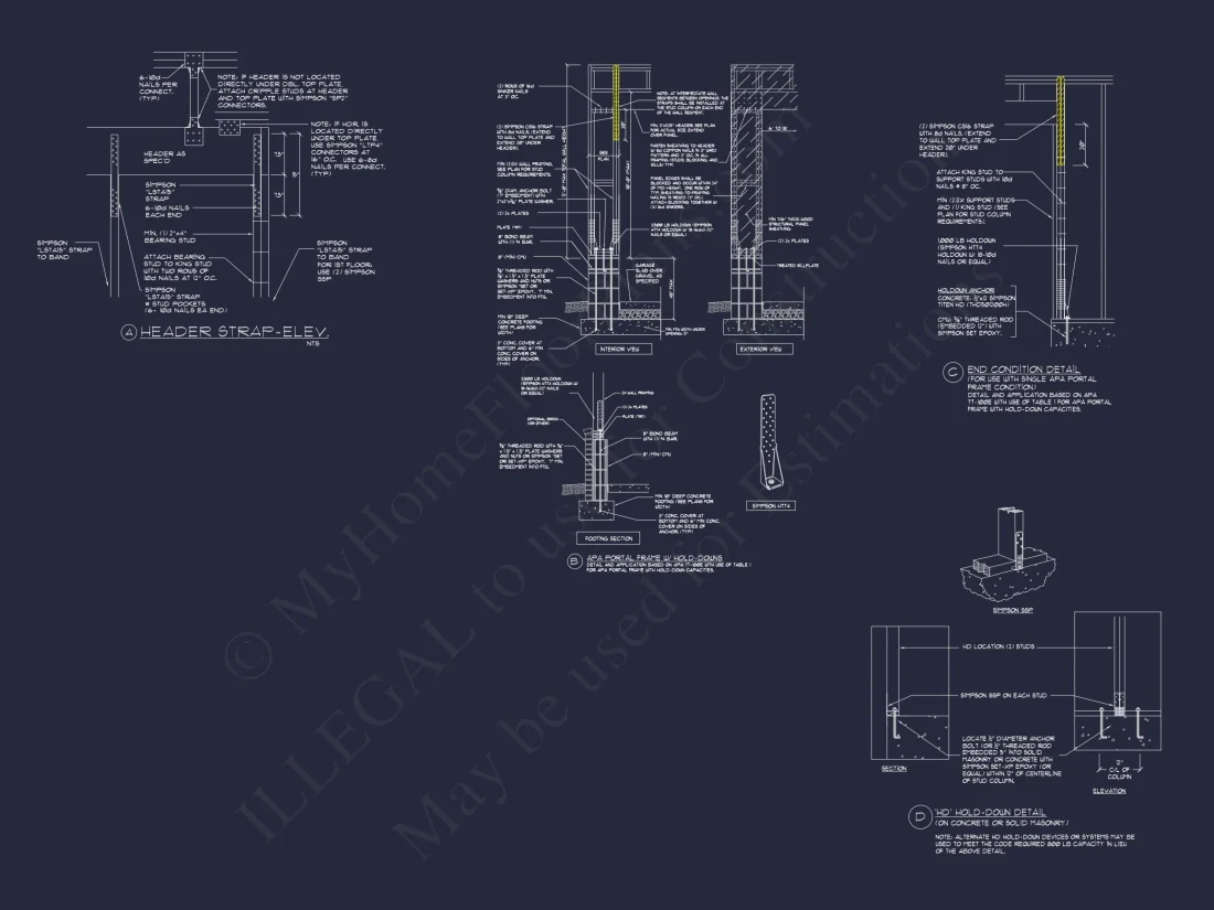 Luxury 4-Bed house Plan with Spacious Layouts and CAD Designs