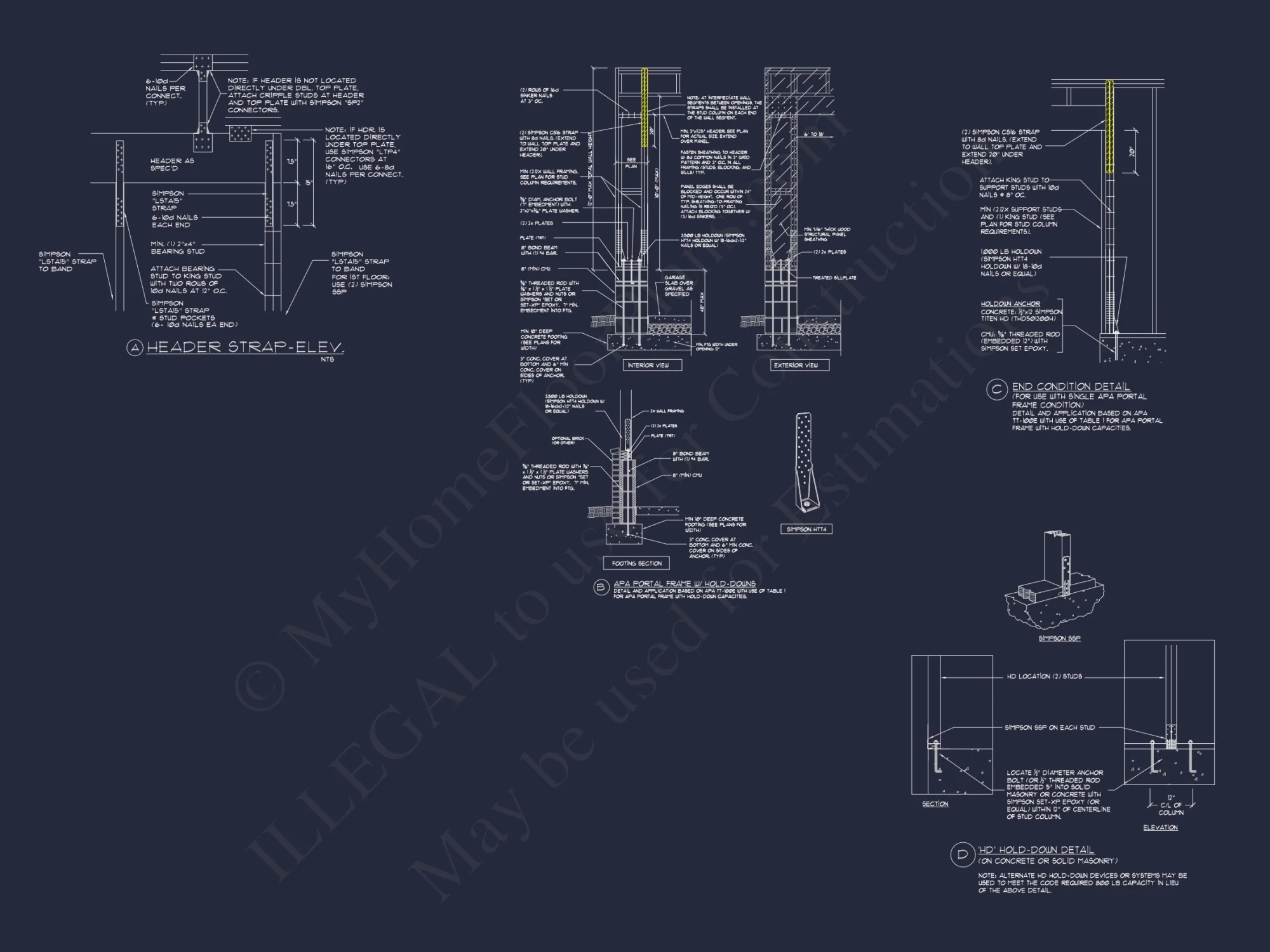 Luxury 4-Bed house Plan with Spacious Layouts and CAD Designs