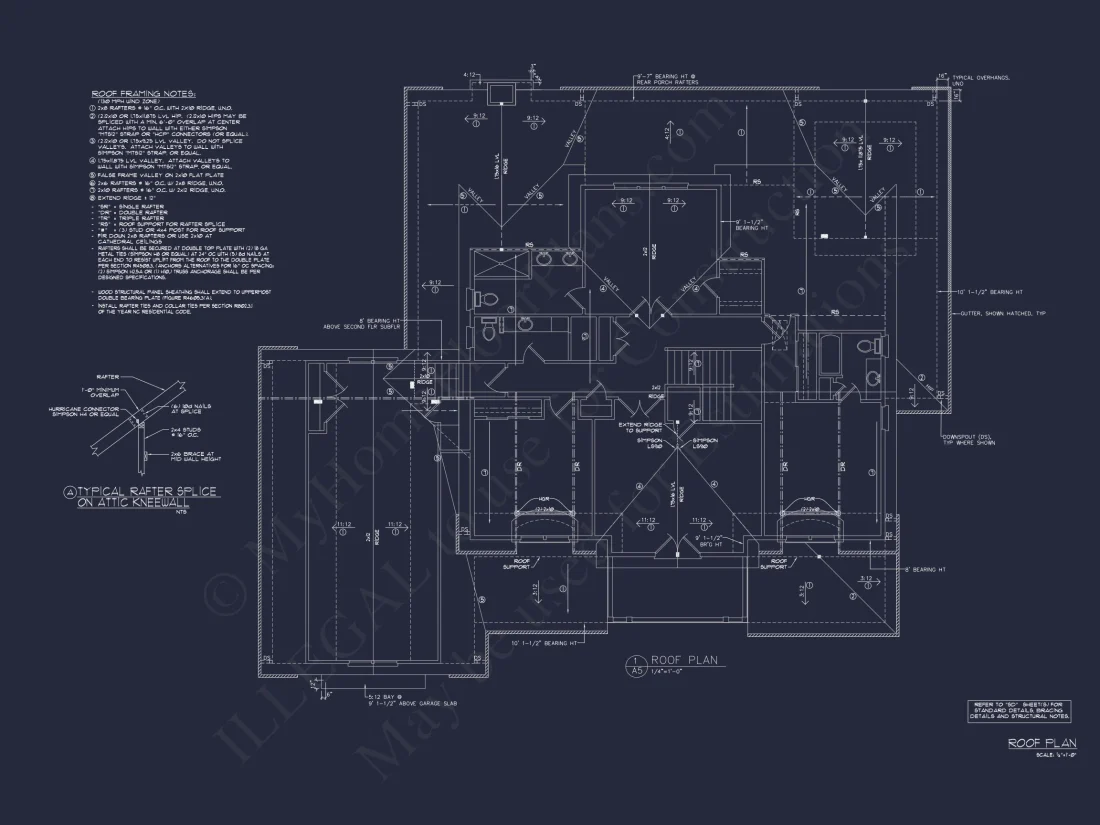 Luxury 4-Bed house Plan with Spacious Layouts and CAD Designs