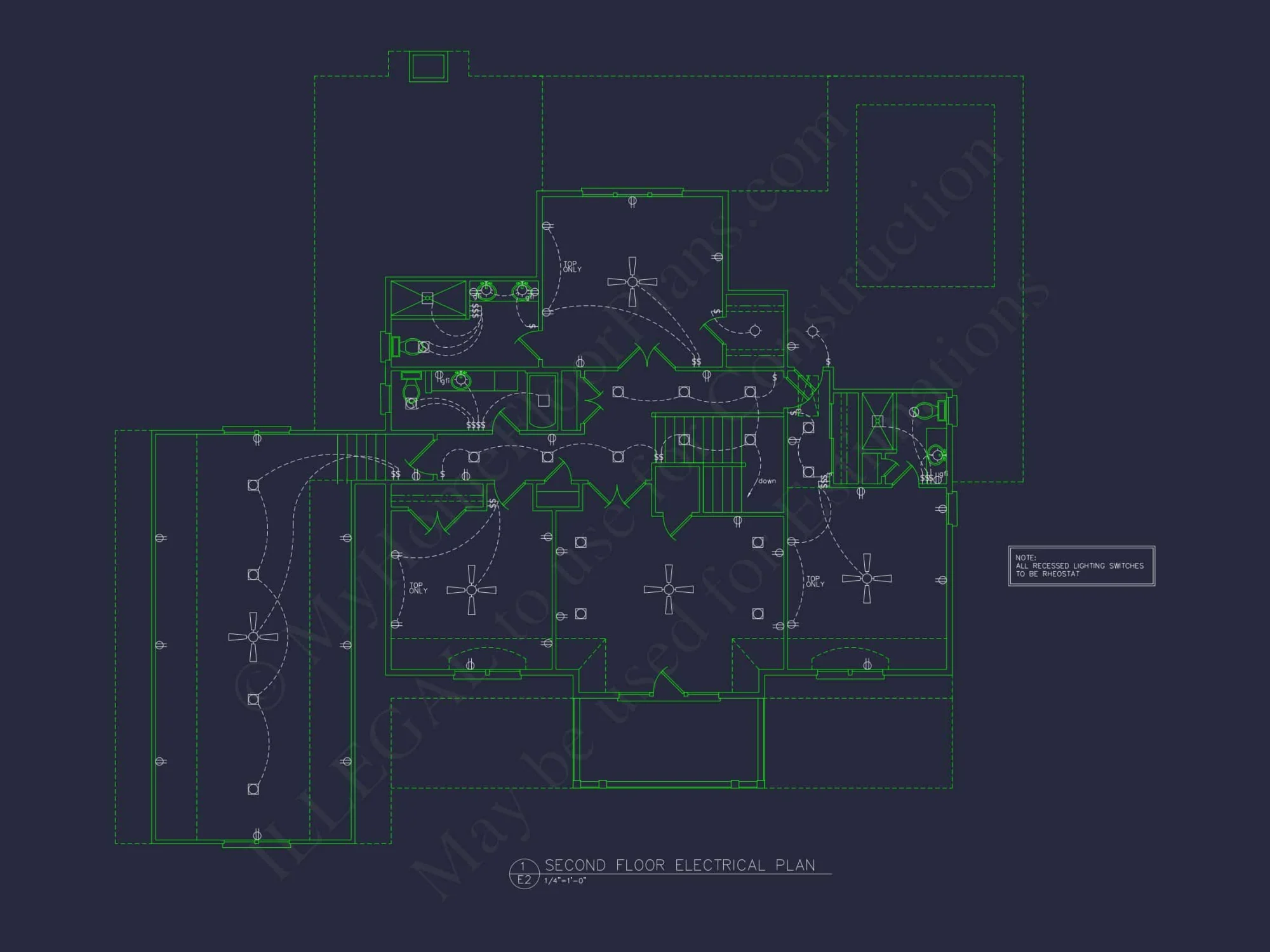 Luxury 4-Bed house Plan with Spacious Layouts and CAD Designs