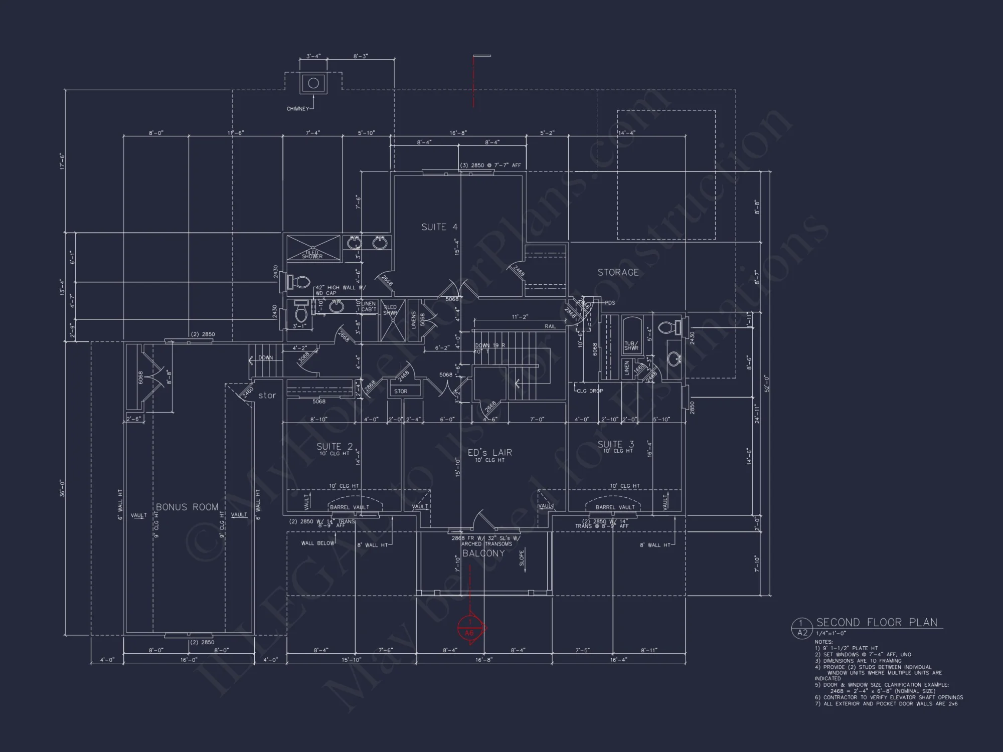 Luxury 4-Bed house Plan with Spacious Layouts and CAD Designs