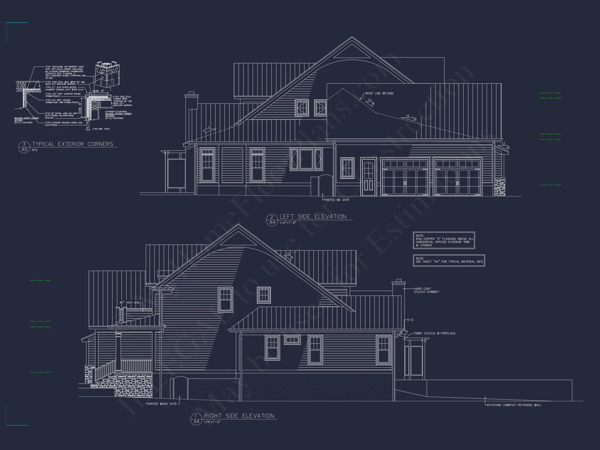 Luxury 4-Bed house Plan with Spacious Layouts and CAD Designs