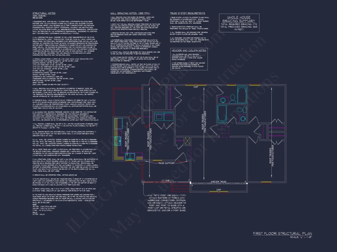 Small Ranch house Plan with Open Floor Blueprint & CAD Designs