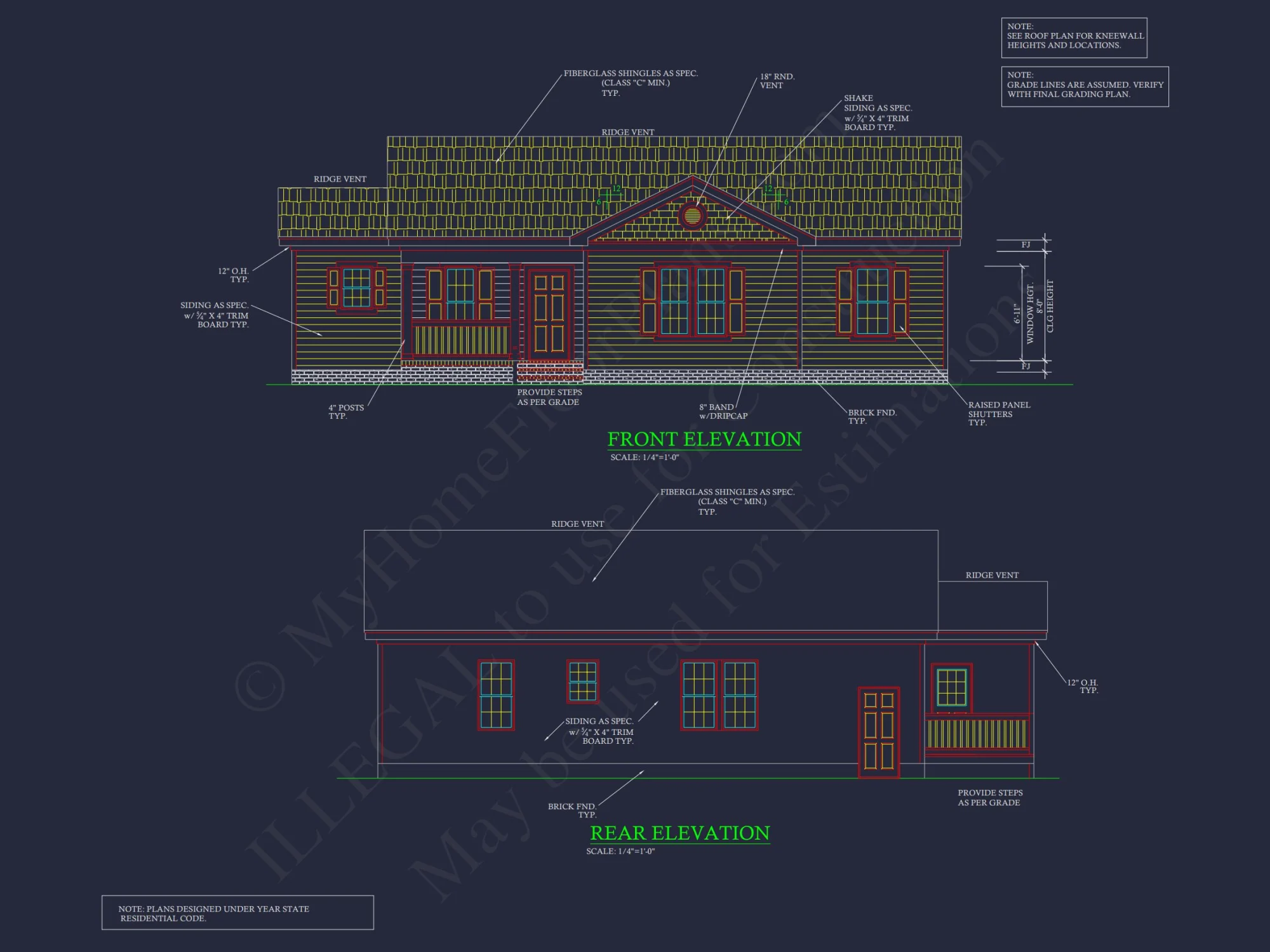 Small Ranch house Plan with Open Floor Blueprint & CAD Designs