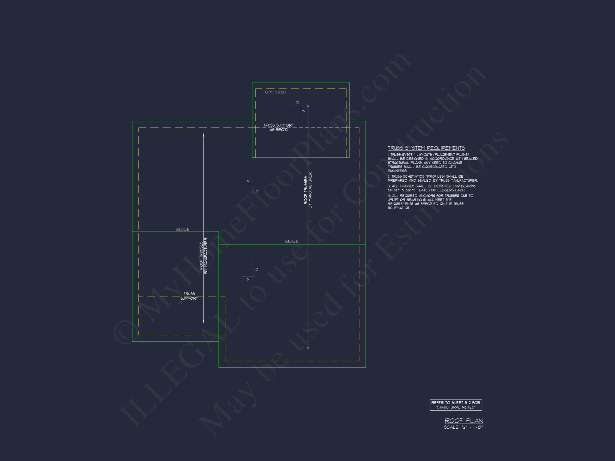 3-Bed CAD Designs & Blueprint