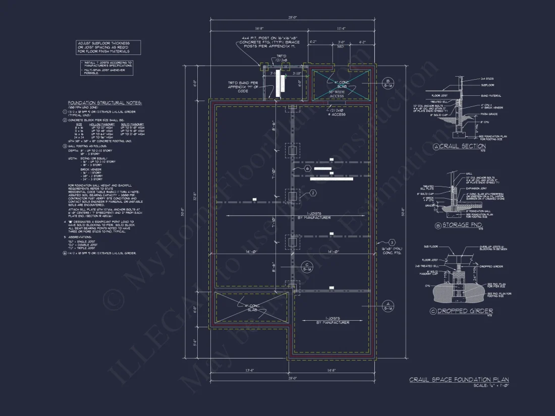 1080 Sq Ft house Plan with 3 Bedrooms