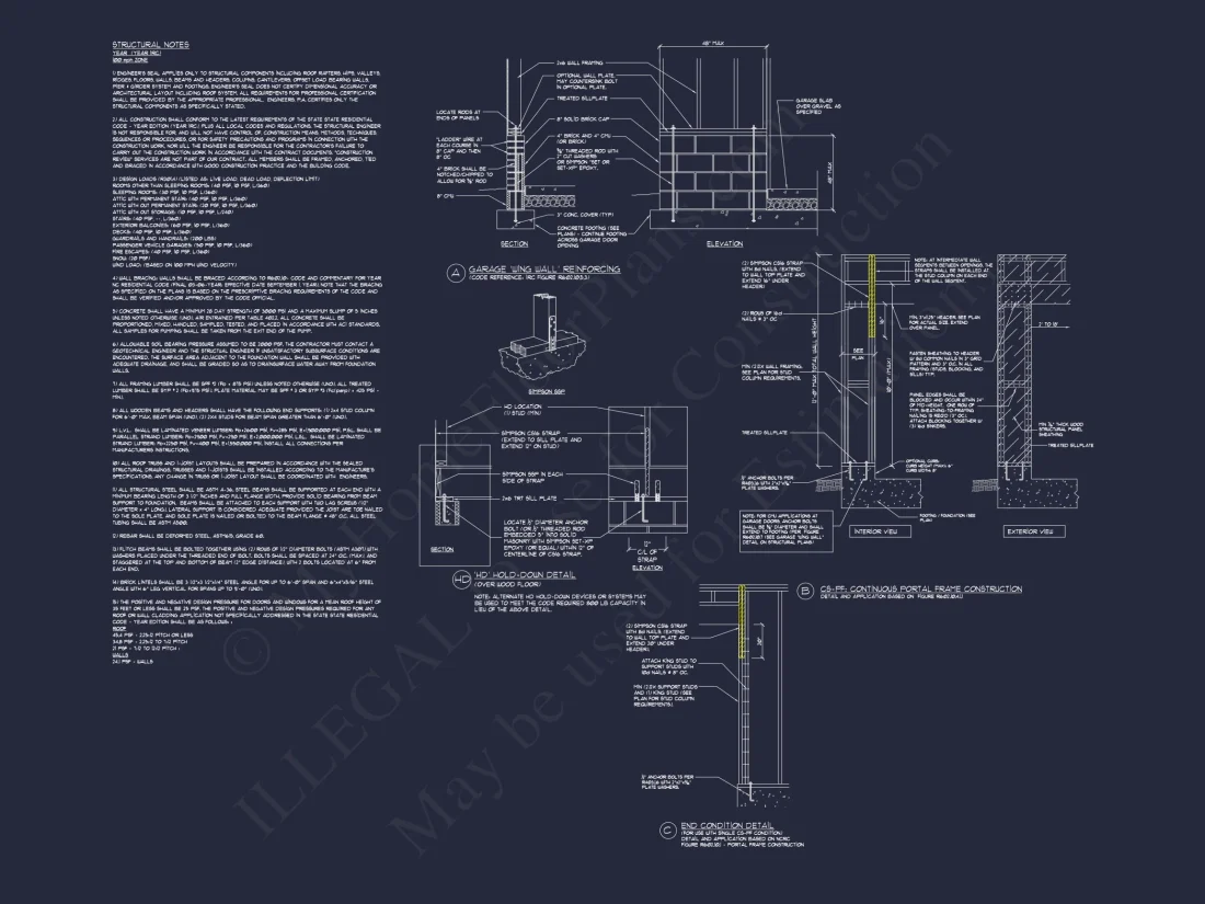 Modern Craftsman Designs with CAD Blueprints