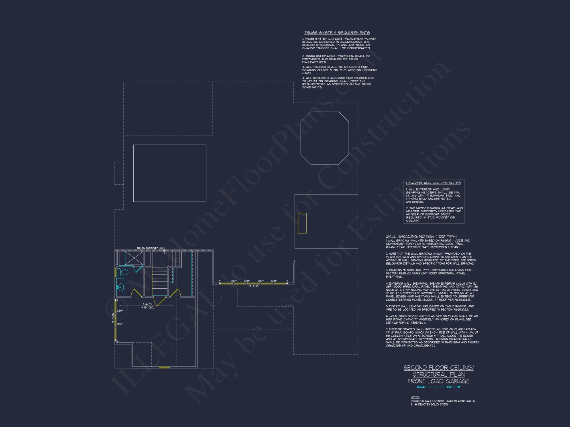 Modern Craftsman Designs with CAD Blueprints
