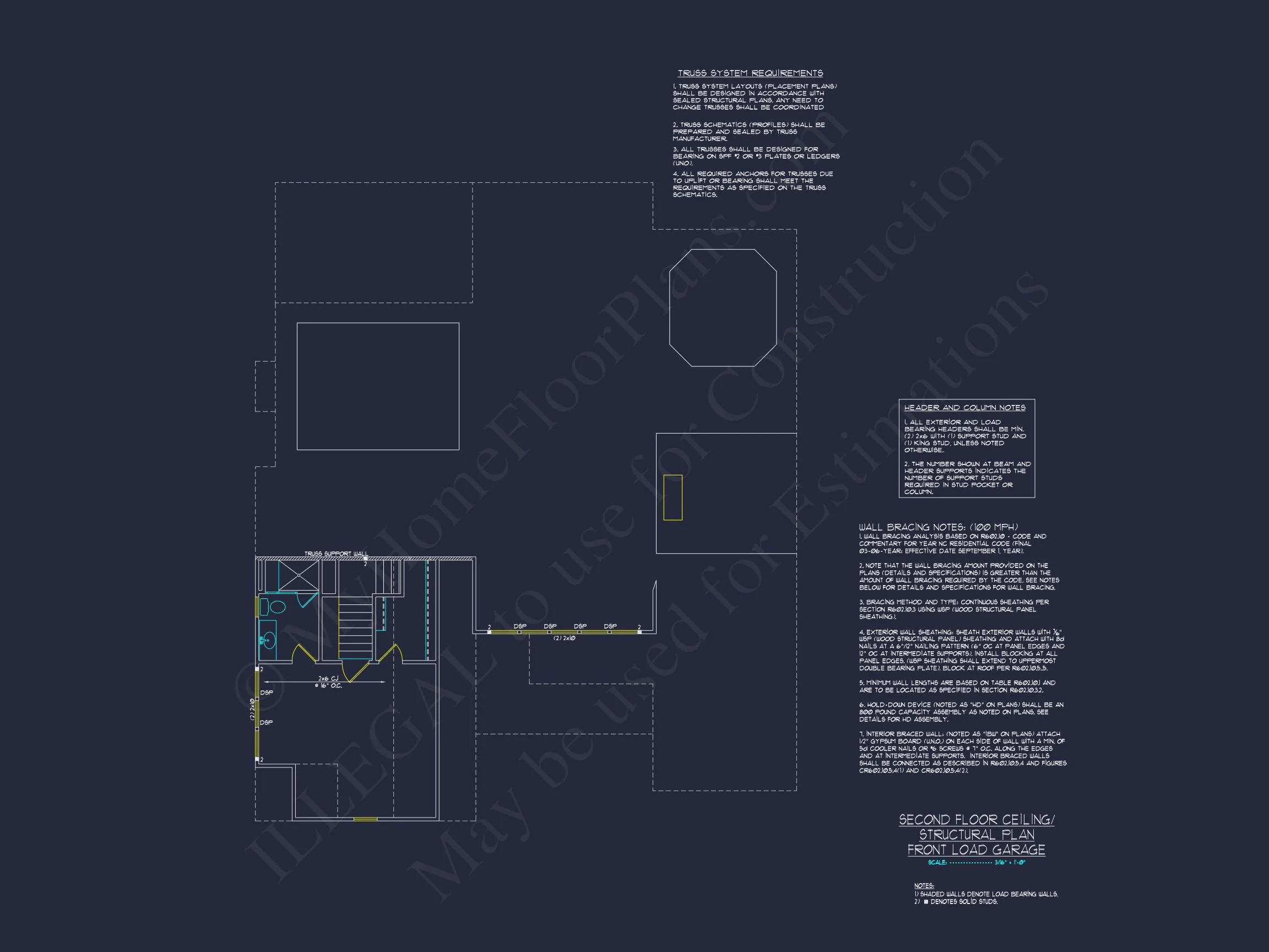 Modern Craftsman Designs with CAD Blueprints