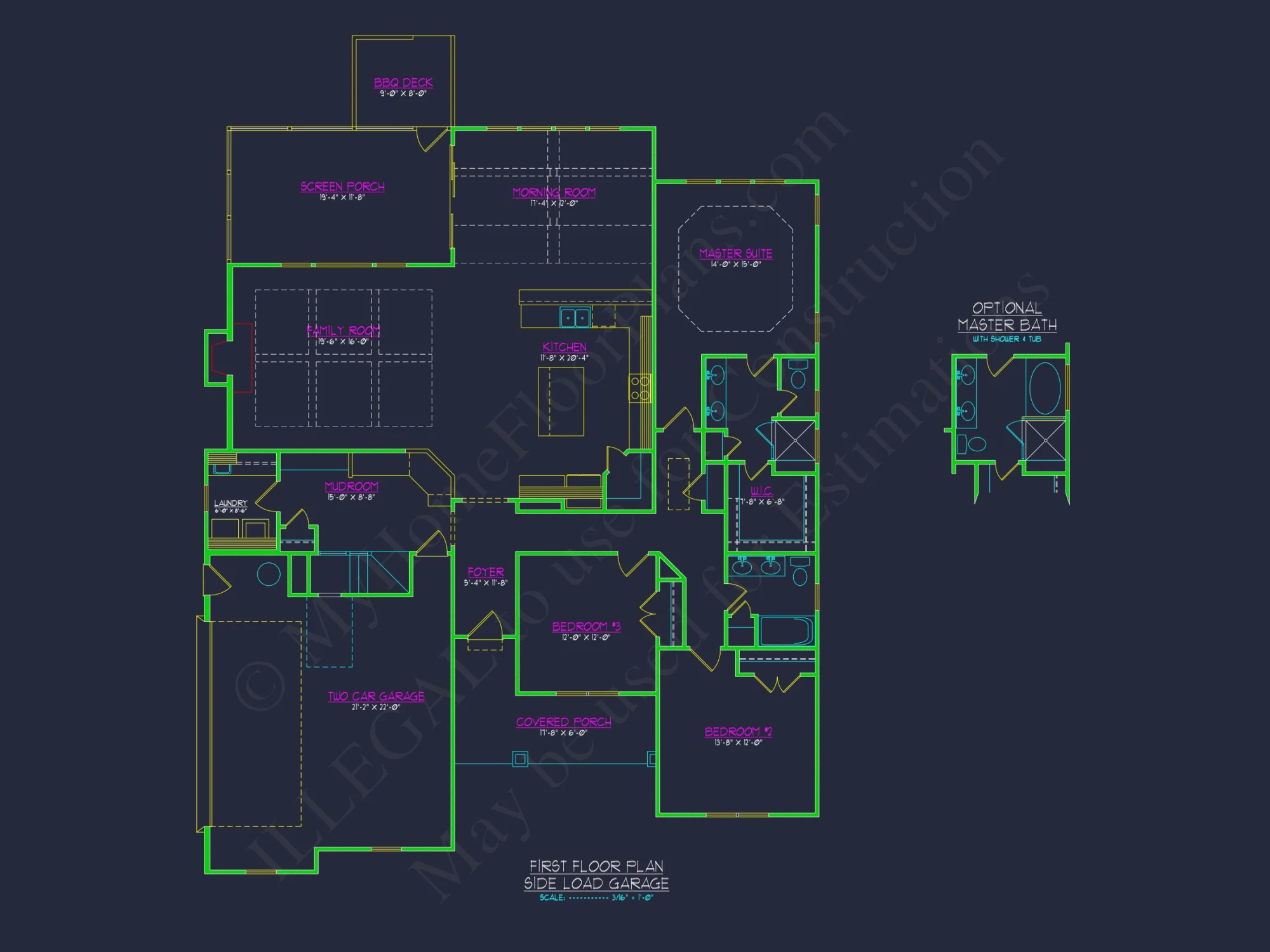Versatile house Floor Plan