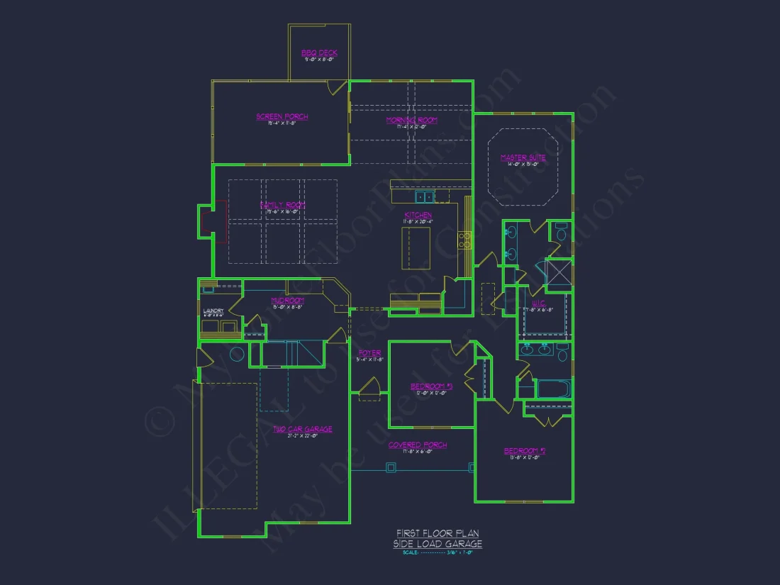 Versatile house Floor Plan