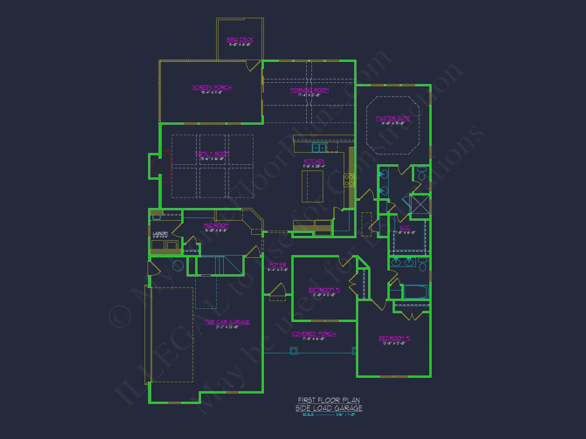 Versatile house Floor Plan